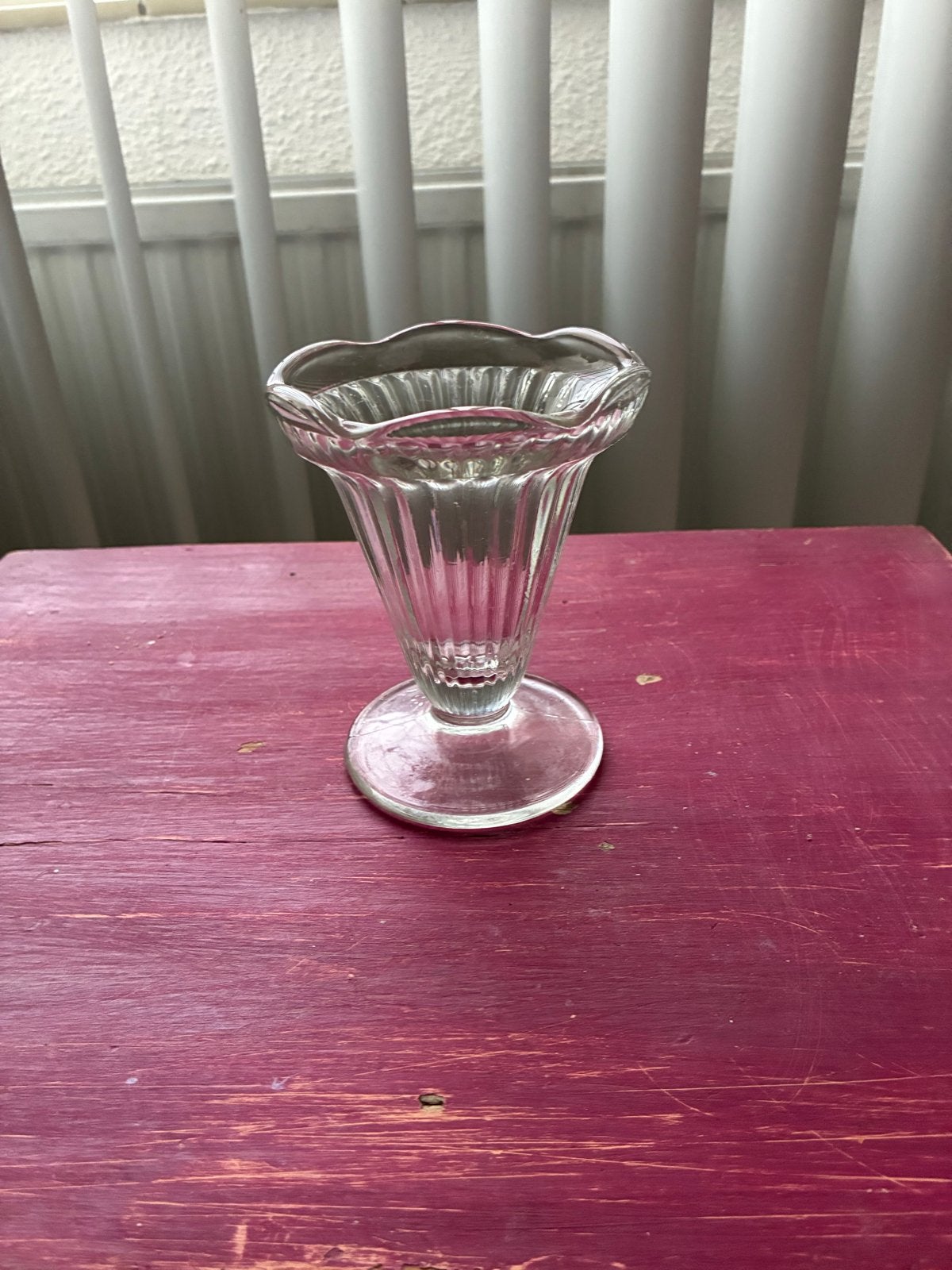 Vintage Glazen IJscoupe / Dessertglas, Ophalen of Verzenden