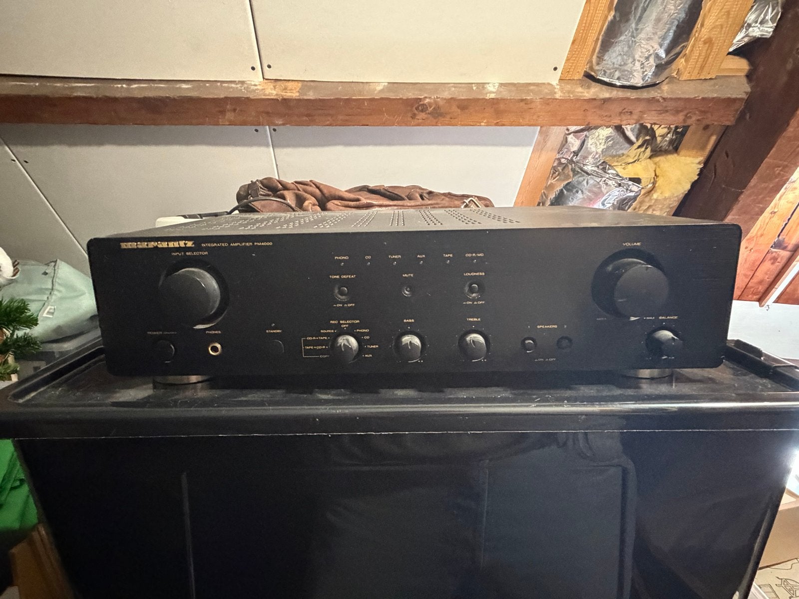 Marantz PM4000 Stereo Versterker met Afstandsbediening, Marantz, Gebruikt, Ophalen of Verzenden, 60 tot 120 watt
