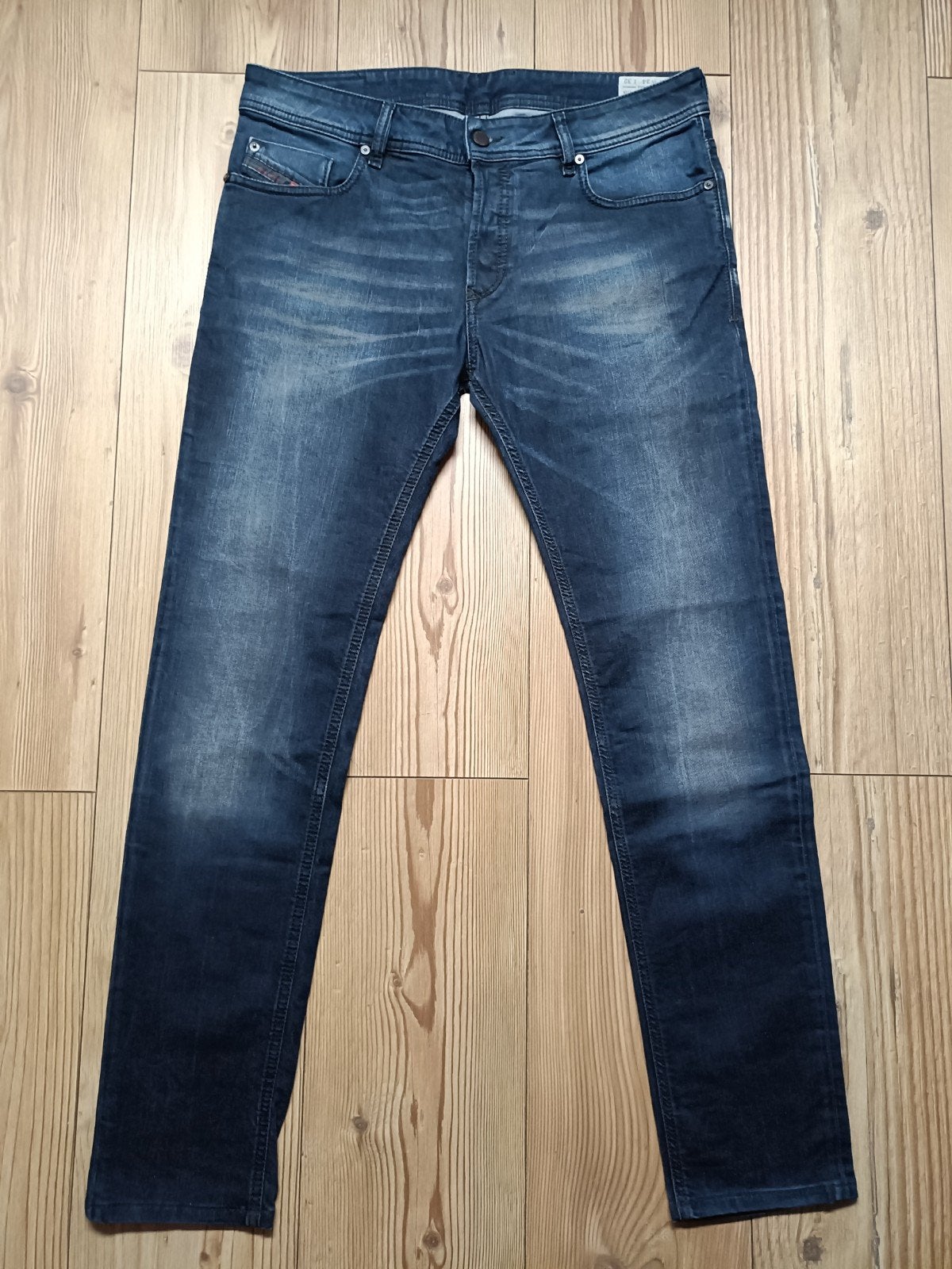 Diesel Sleenker maat 34-32, Kleding | Heren, Ophalen of Verzenden, Zo goed als nieuw, Blauw, W33 - W34 (confectie 48/50)