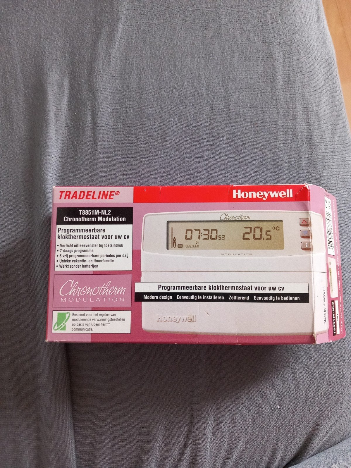 Honeywell Chronotherm Modulation T8851M-NL2 Thermostaat, Doe-het-zelf en Verbouw, Thermostaten, Ophalen of Verzenden, Slimme thermostaat