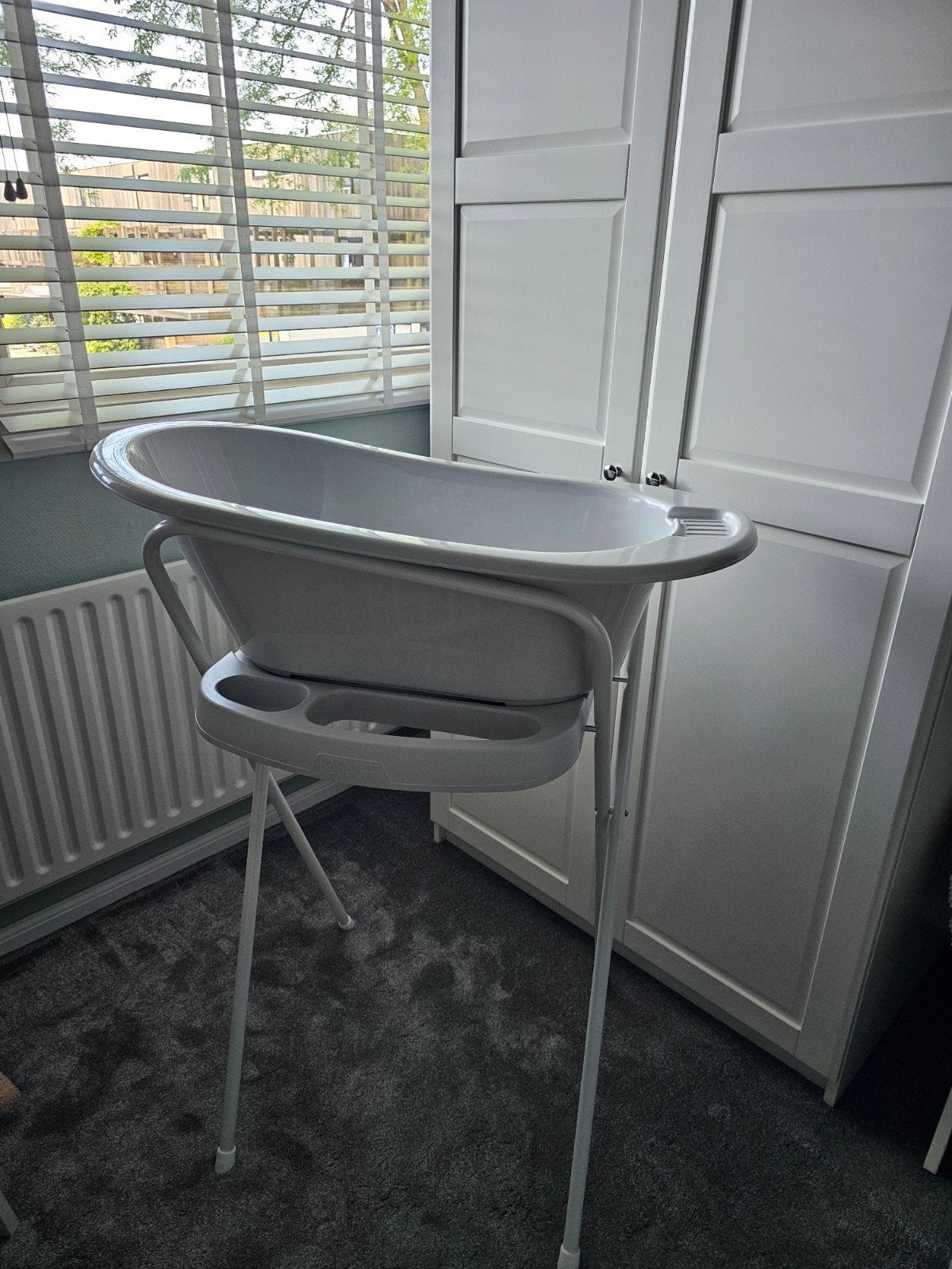 grijs Bébé-jou click badje, Ophalen, Zo goed als nieuw, Badje, Bébé-jou