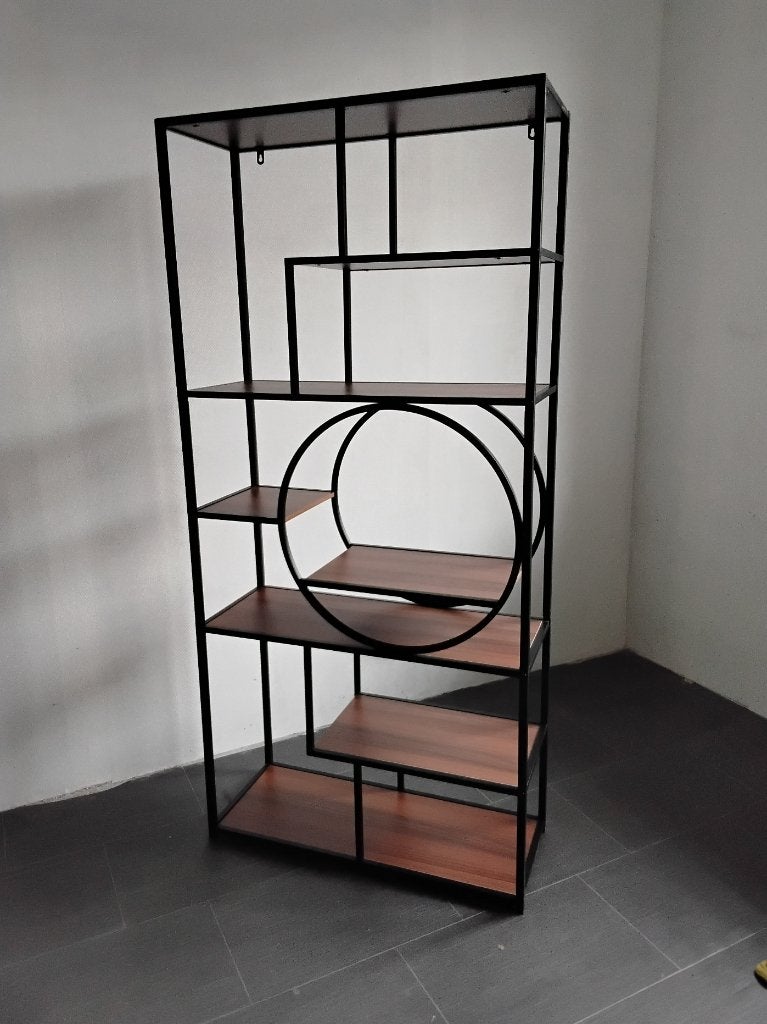 Roomdivider / Wandkast, Ophalen, Met plank(en), Zo goed als nieuw, Minder dan 150 cm