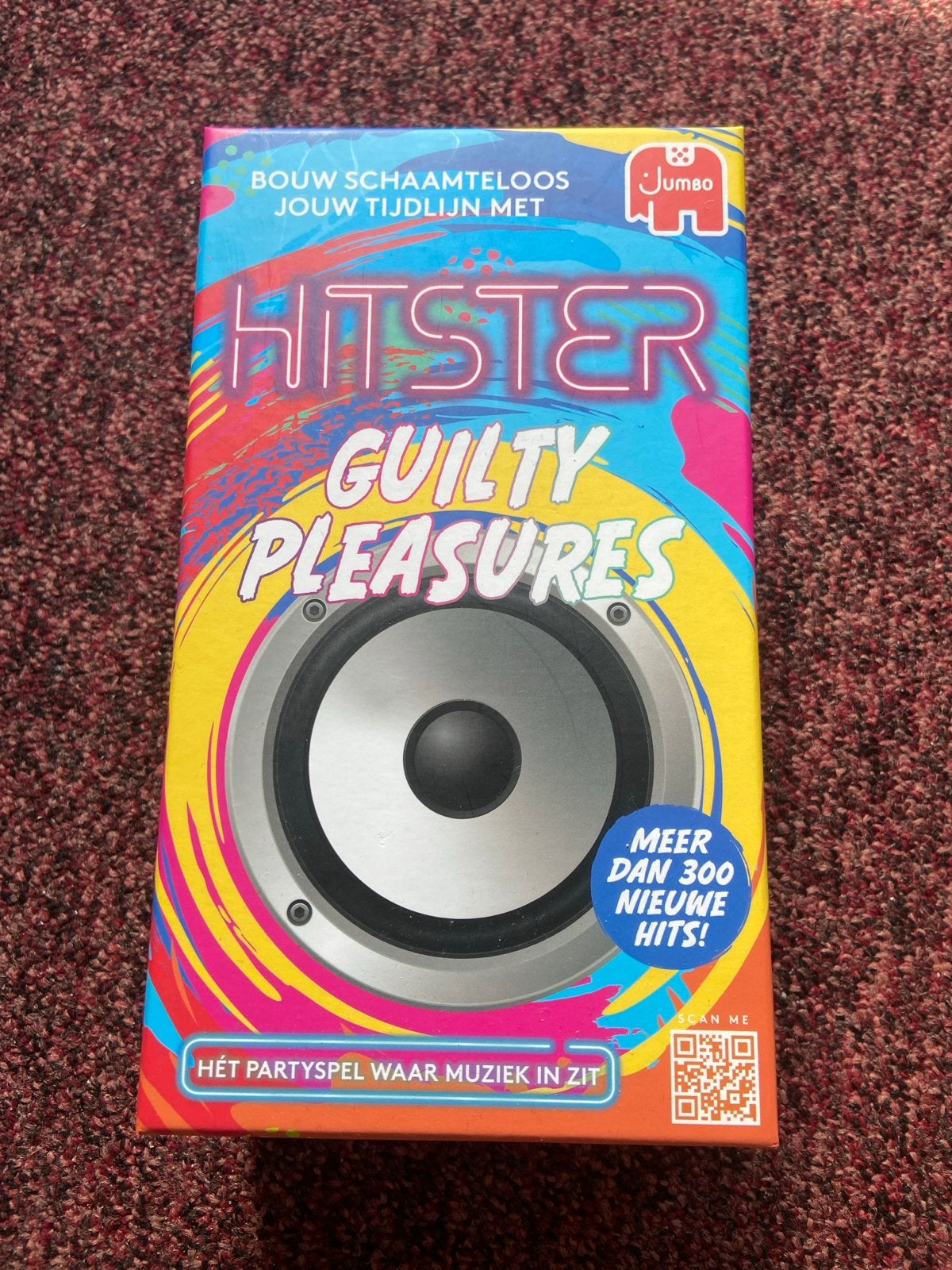 Hitser Guilty Pleasures - Het partyspel waar muziek in zit, Drie of vier spelers, Ophalen, Zo goed als nieuw
