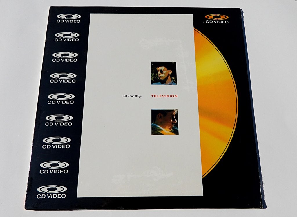Pet Shop boys Television 1988 CDVideo 8" nieuw in cellofaan, Engels, Alle leeftijden, Ophalen of Verzenden, Nieuw in verpakking