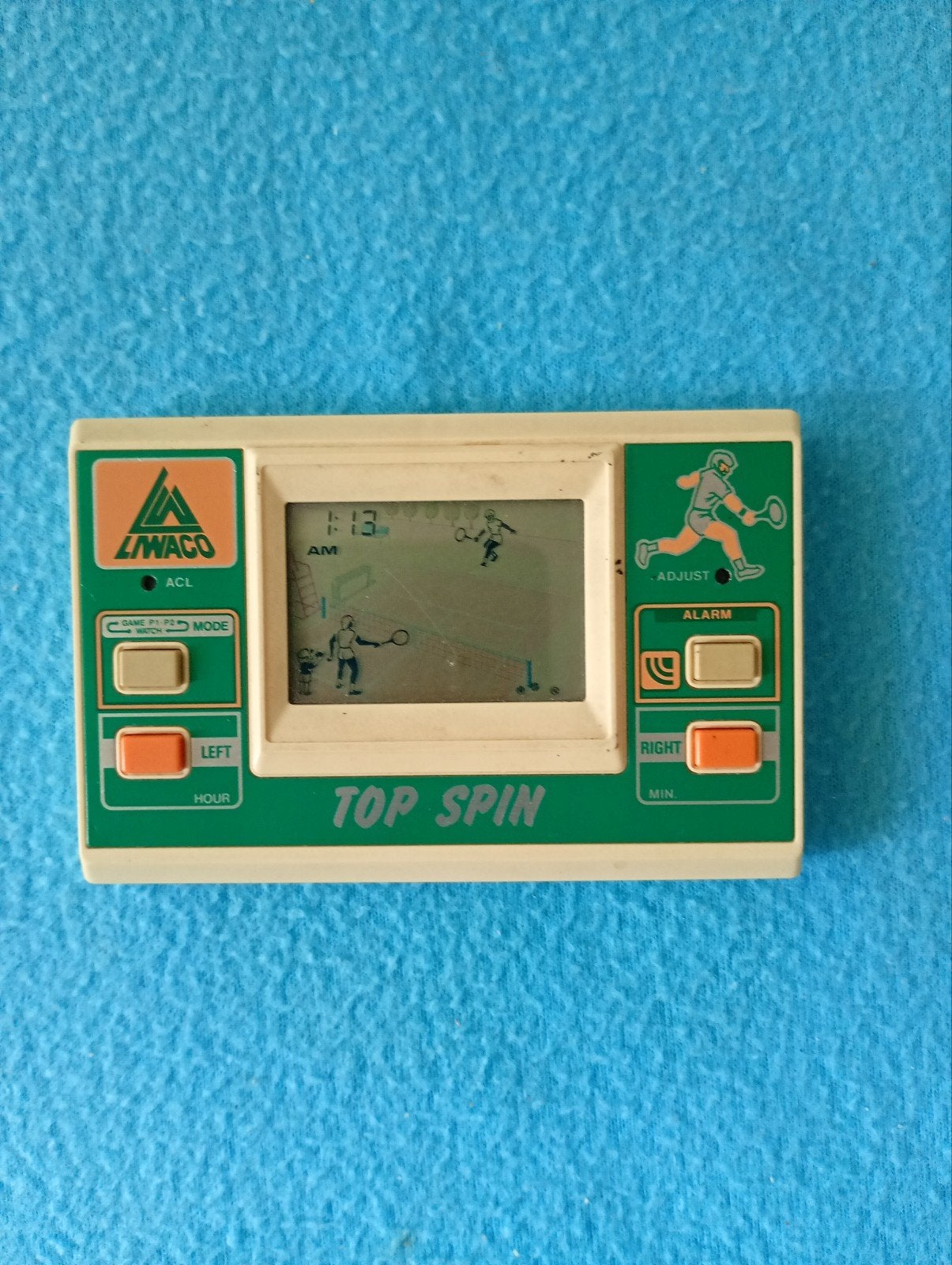 Vintage Liwaco Top Spin Handheld Game (Jaren '80), Spelcomputers en Games, Spelcomputers | Overige, Ophalen of Verzenden, Overige merken