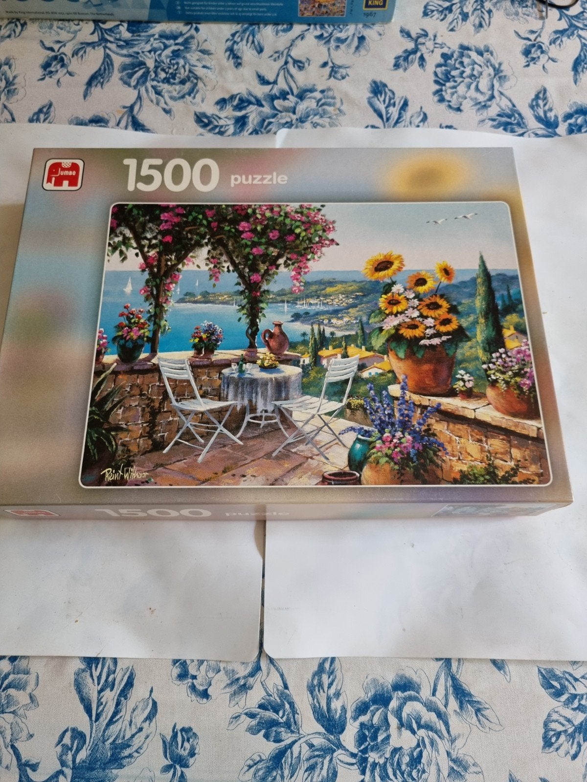 Jumbo 1500 stukjes puzzel - Prachtig uitzicht, Ophalen of Verzenden, 500 t/m 1500 stukjes, Gebruikt, Legpuzzel