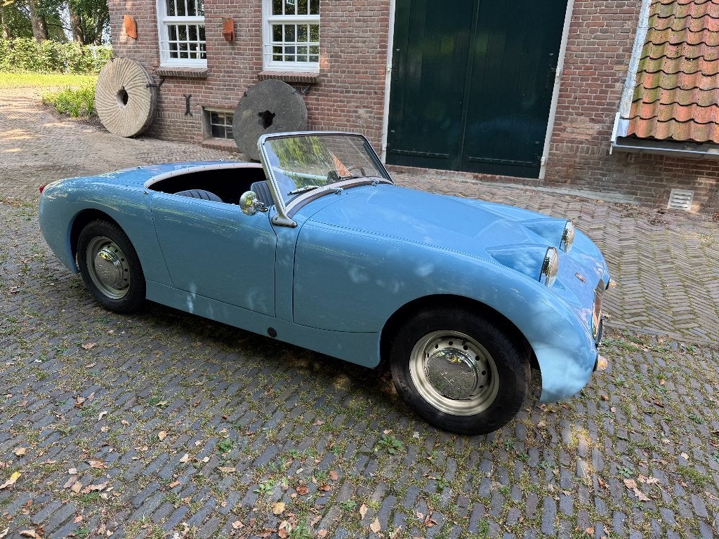 Austin-Healey Frogeye Sprite Bj 1962 Top Gerestaureerd, 65 pk, Austin, Cabriolet, Blauw