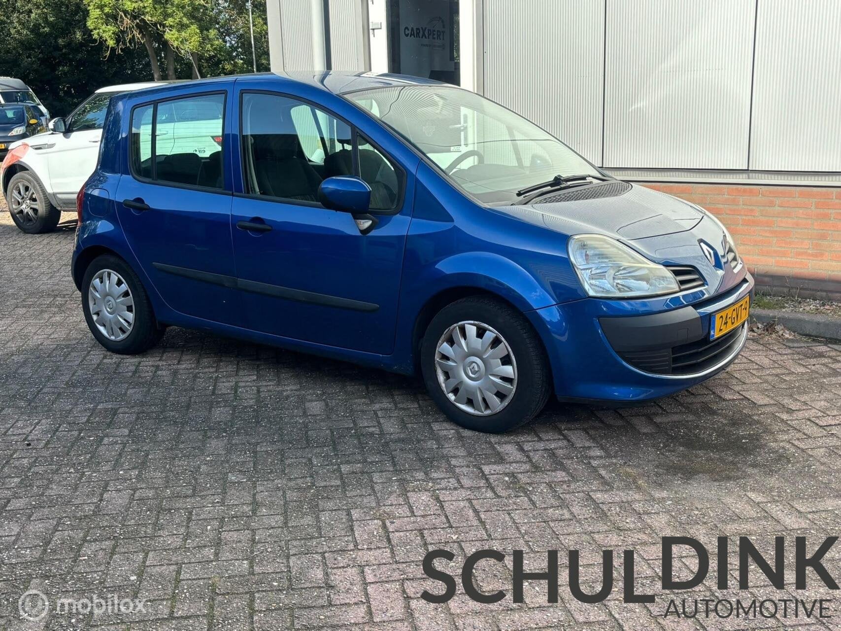 Renault Modus 1.6-16V Expression AIRCO|AUTOMAAT|CRUISE CONTR, Auto's, Gebruikt, 4 cilinders, Blauw, Origineel Nederlands