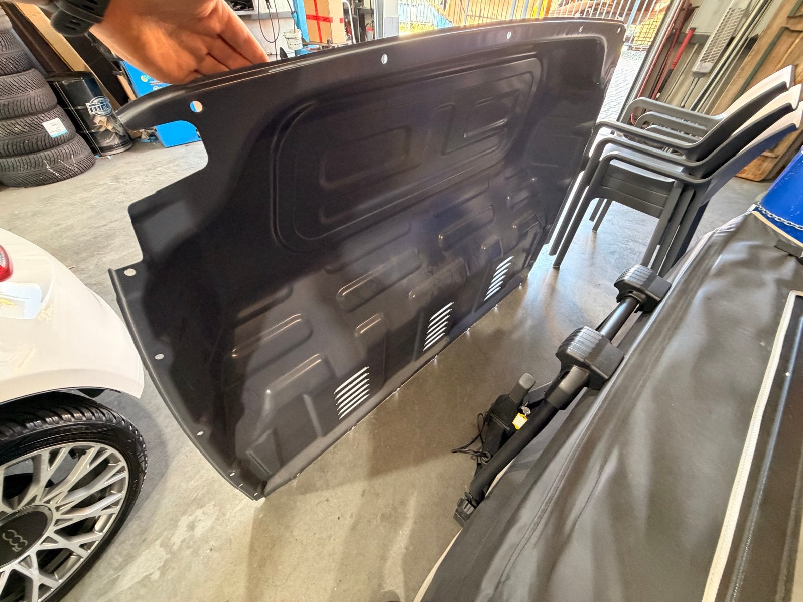 Tussenschot voor Mercedes-Benz Vito 447 met onderbak, Auto-onderdelen, Interieur en Bekleding, Ophalen, Gebruikt, Mercedes-Benz