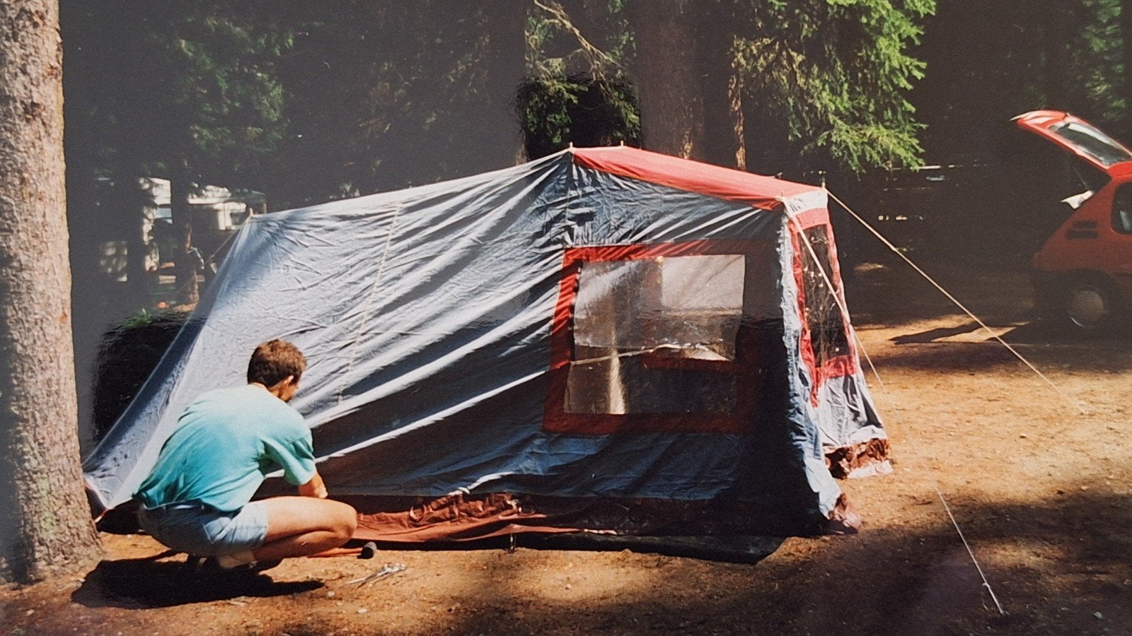 Obelink tent 3 persoons, Caravans en Kamperen, Ophalen, Gebruikt