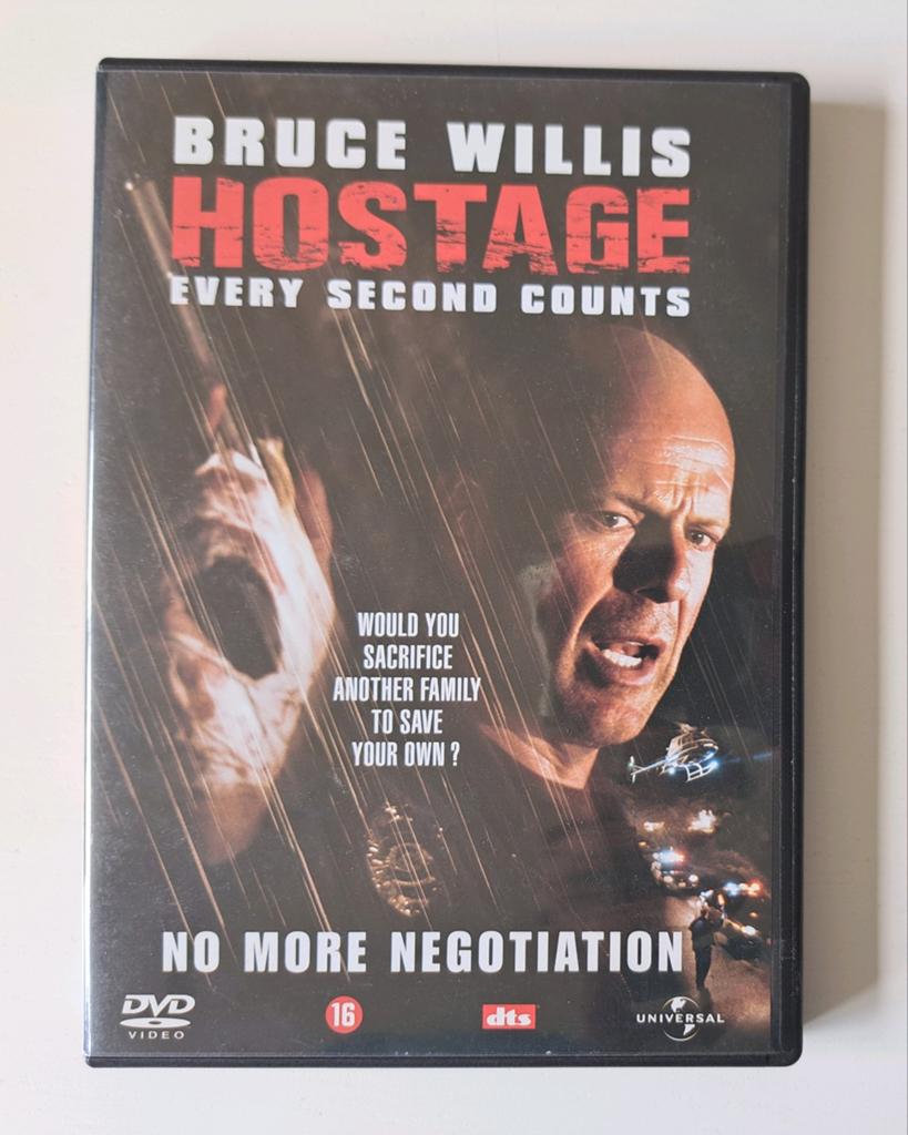 Hostage (DVD) met Bruce Willis - Actiethriller, Vanaf 16 jaar, Ophalen of Verzenden, Zo goed als nieuw, Actiethriller