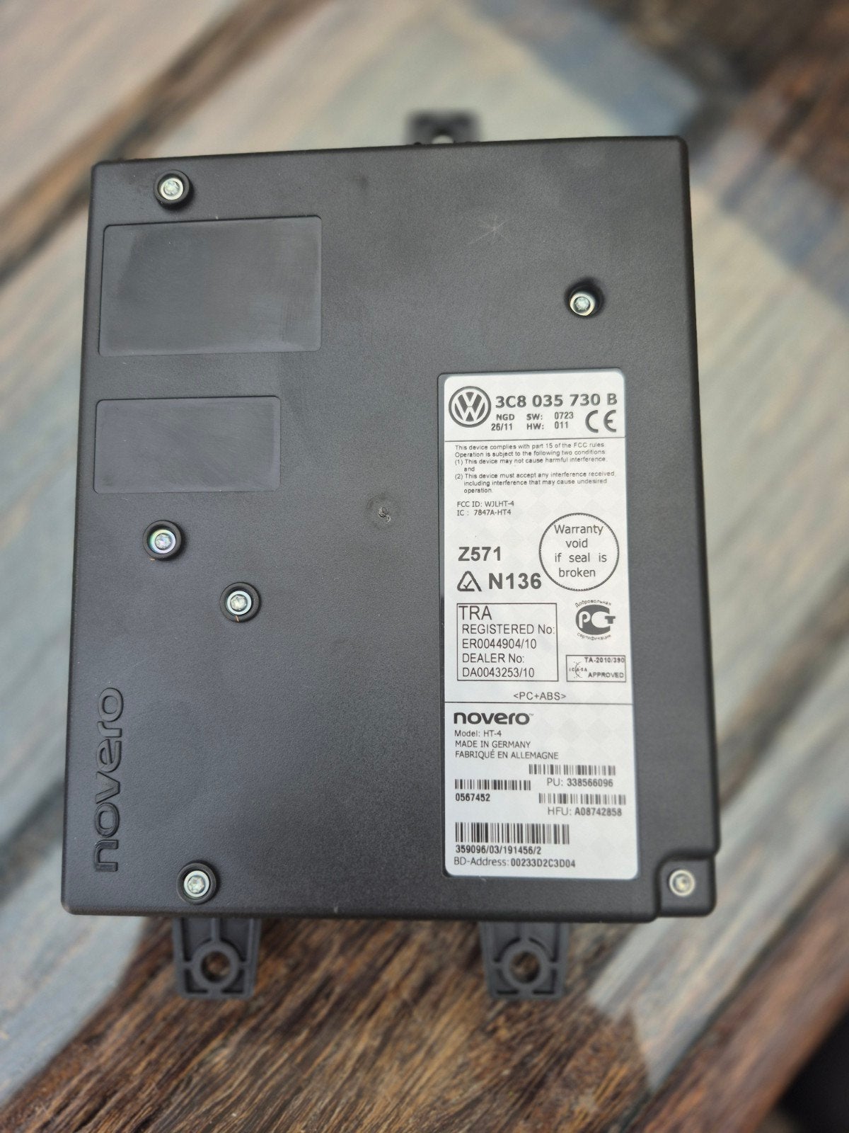 Originele Volkswagen Bluetooth Module 3C8 035 730 B, Ophalen of Verzenden, Gebruikt, Volkswagen