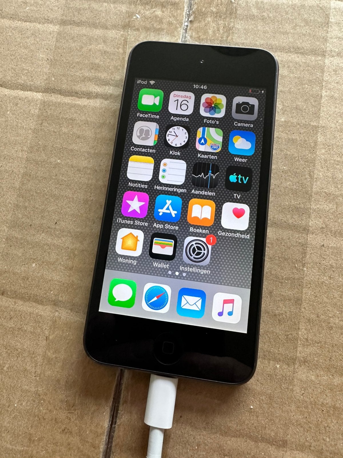 iPod Touch 32GB 6e Generatie batterij gezwollen, Audio, Tv en Foto, Mp3-spelers | Apple iPod, Ophalen of Verzenden, Zo goed als nieuw
