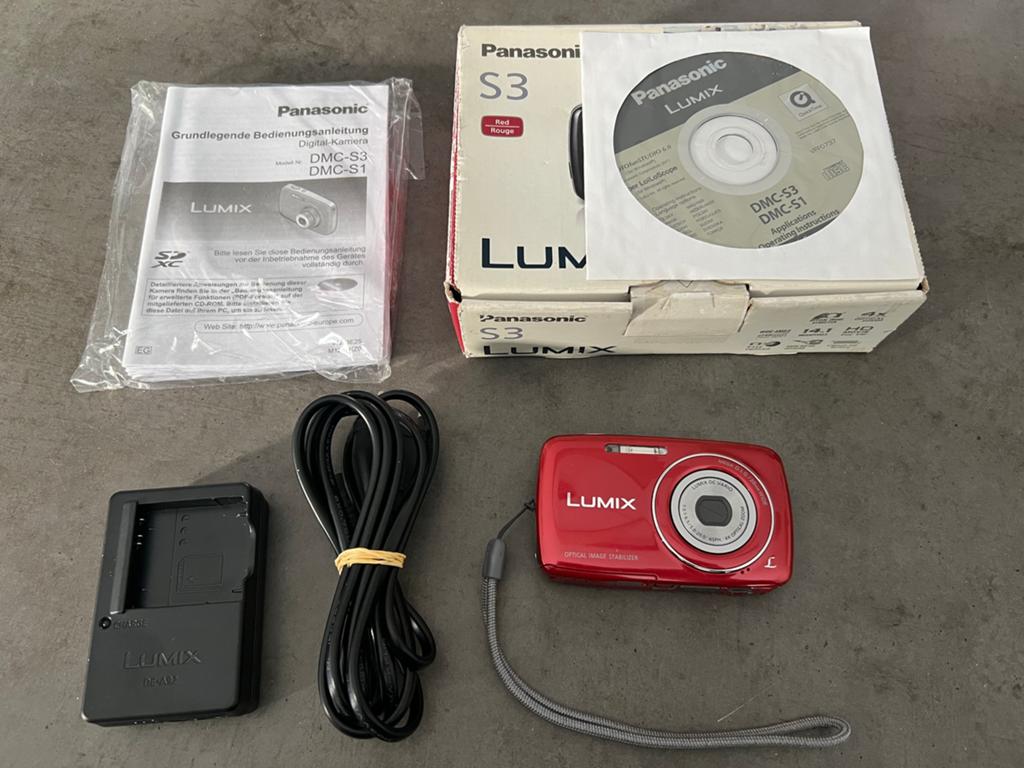 Panasonic Lumix digitale camera ,type DMC-S3, Ophalen of Verzenden, Zo goed als nieuw, Overige Merken, 8 keer of meer