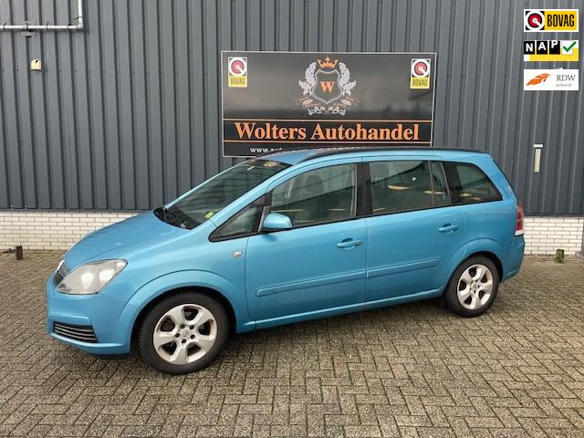 Opel Zafira 1.8 Enjoy, Stof, Gebruikt, Zwart, 4 cilinders