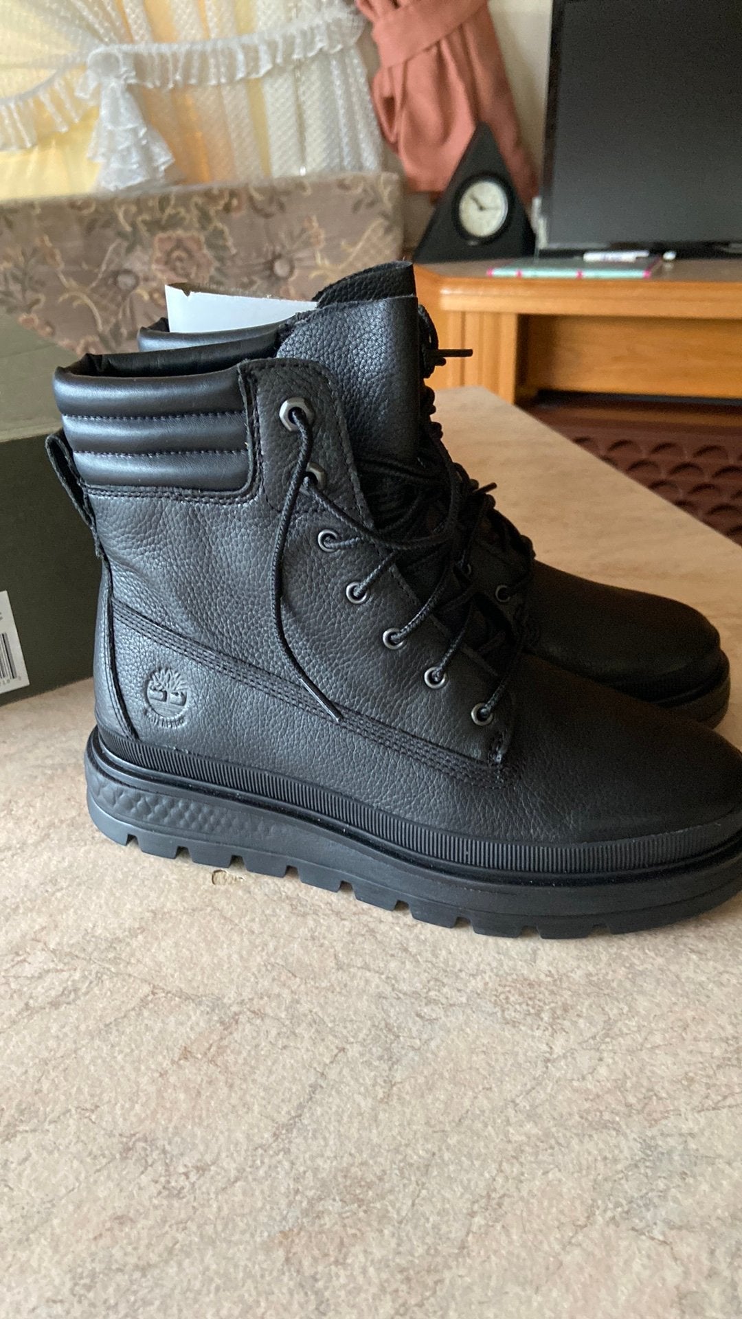 Timberland Boots dames mt 37 nieuw waterproef, Zwart, Lage of Enkellaarzen, Nieuw, Ophalen of Verzenden