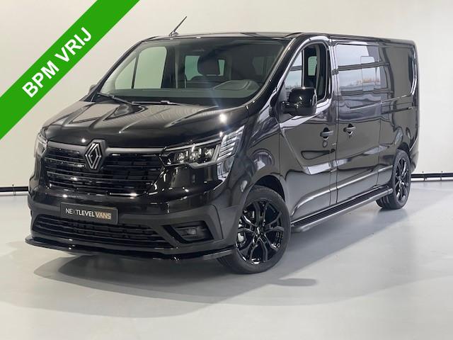 Renault Trafic 2.0 Blue dCi EDC 170PK AUT DC NEXT LEVEL EDIT, Auto's, Bestelauto's, Zwart, 4 cilinders, Renault, Zwart
