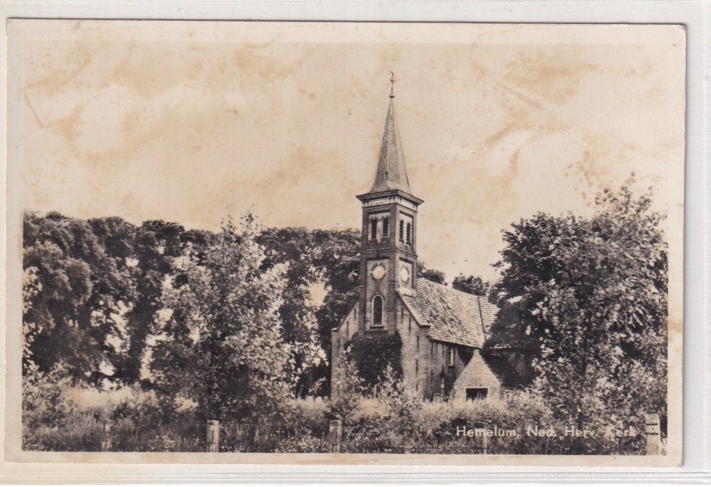 Hemelum Ned Herv kerk, Verzenden, Ongelopen, Friesland