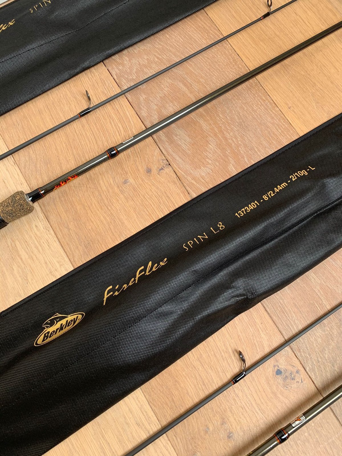 Nieuwe Berkley Fireflex spinhengels, 2.10m & 2.40m, Werphengel, Nieuw, Ophalen of Verzenden, Berkley