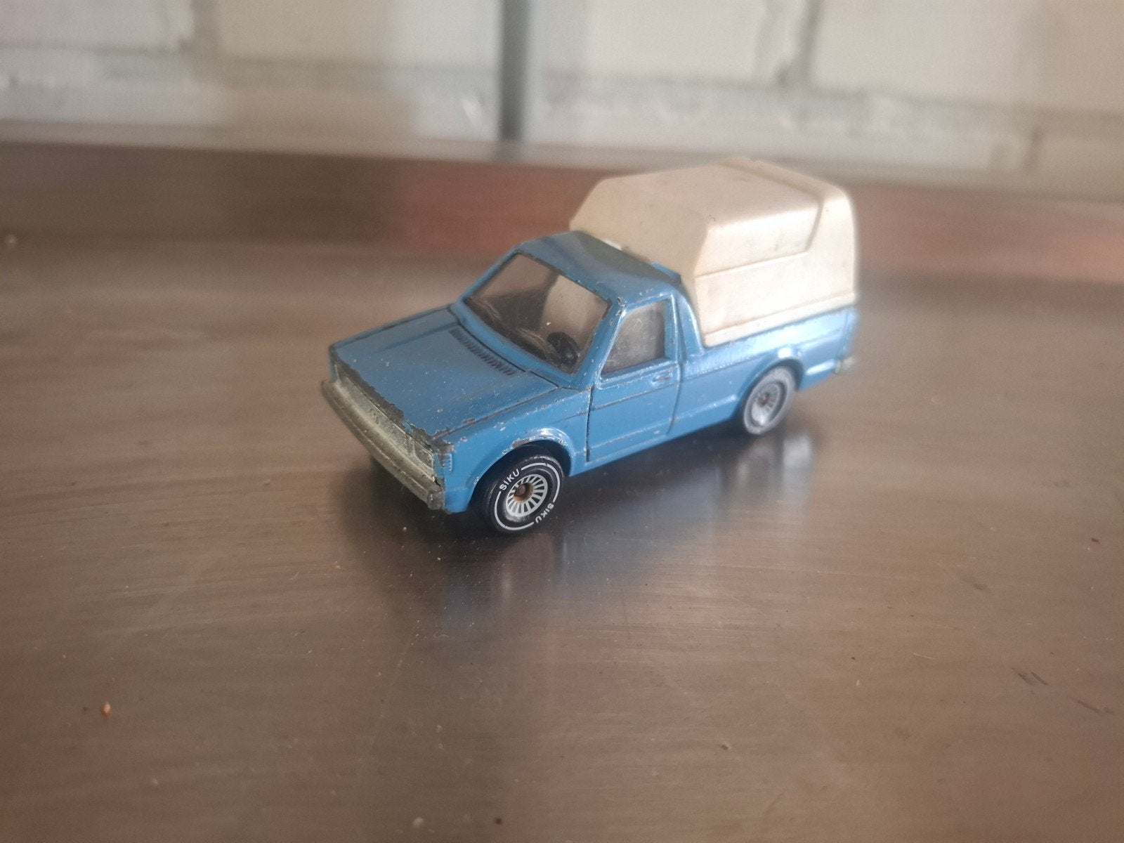 Siku VW Volkswagen Caddy Blauw - Modelauto, Ophalen of Verzenden, Gebruikt