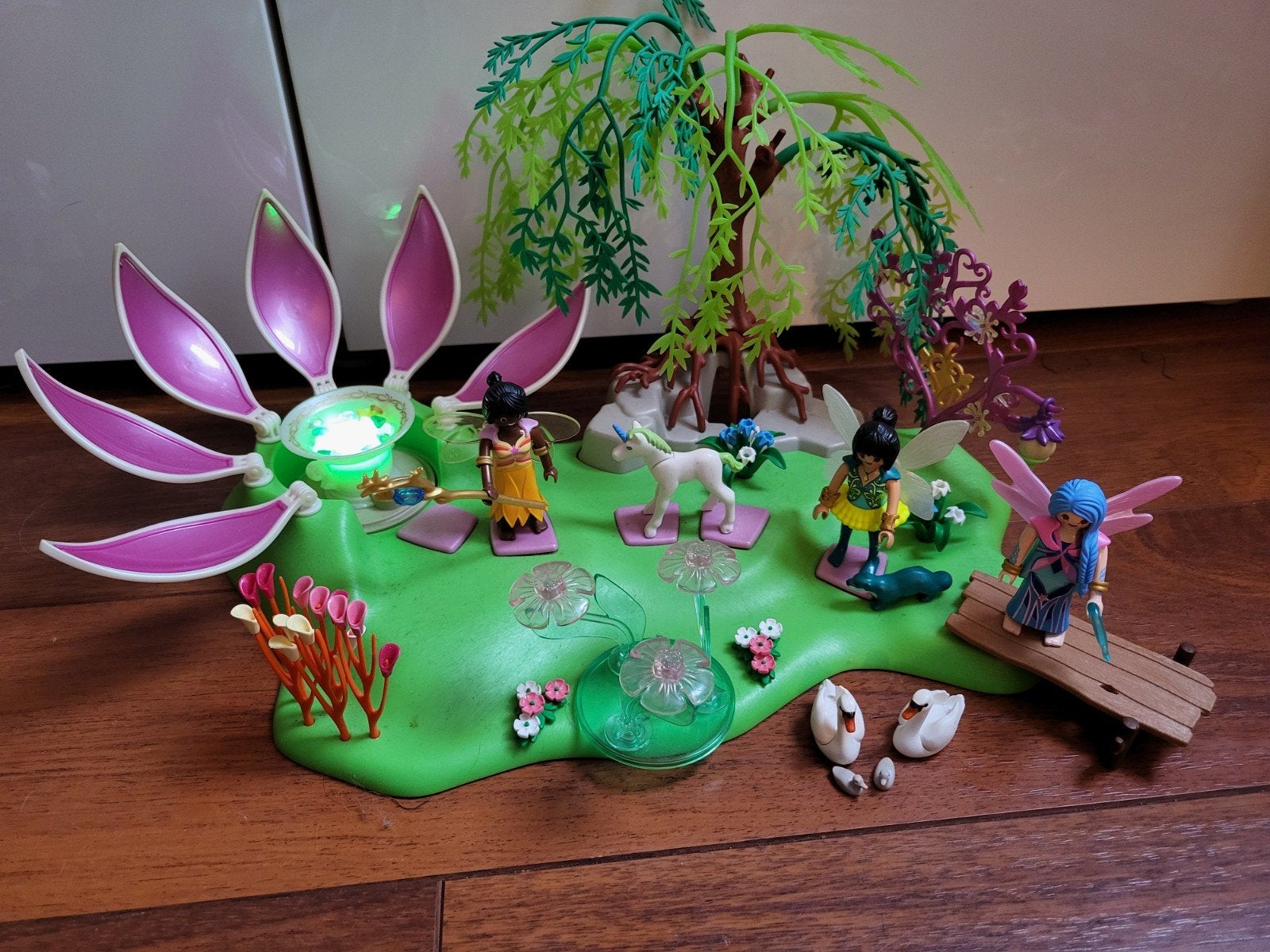 playmobil feeëntuin met juwelenbron 5444 met extra's, Kinderen en Baby's, Complete set, Fantasy, Overige typen, Ophalen of Verzenden