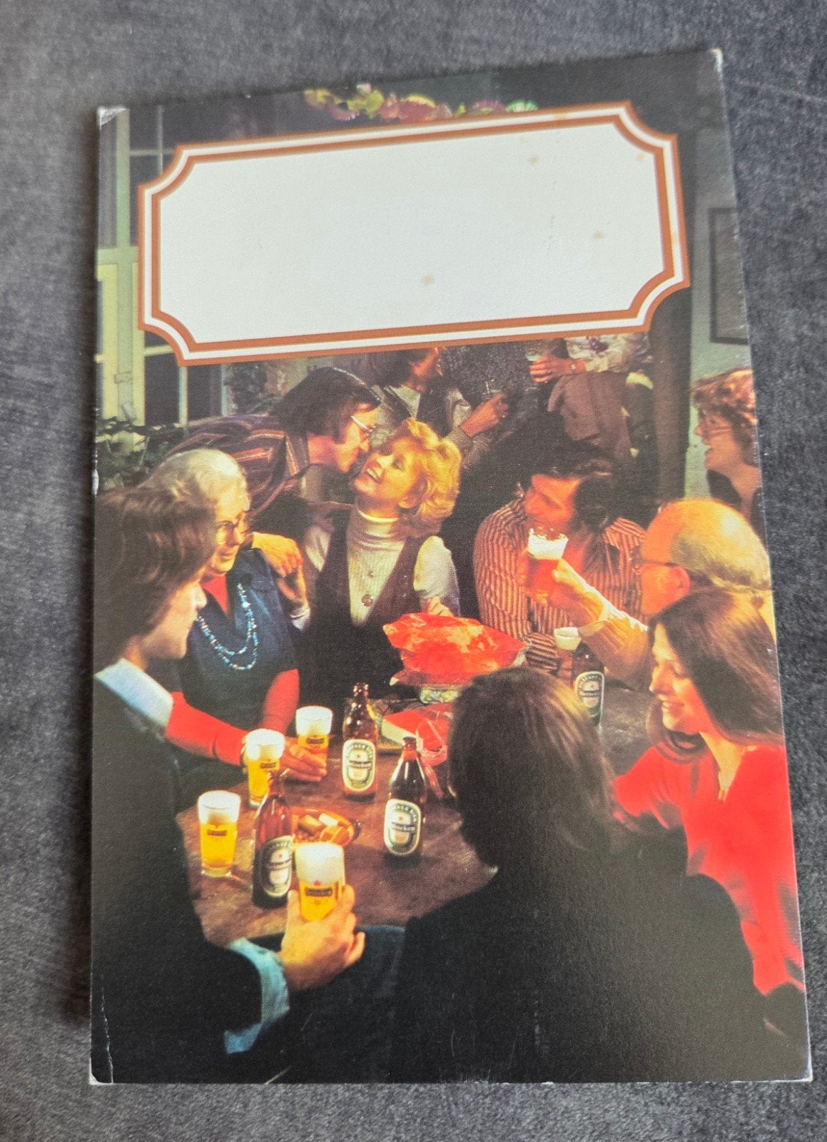 Vintage Heineken Pretkaart - Jaren '70, Verzenden, 1960 tot 1980, Ongelopen, Overige thema's