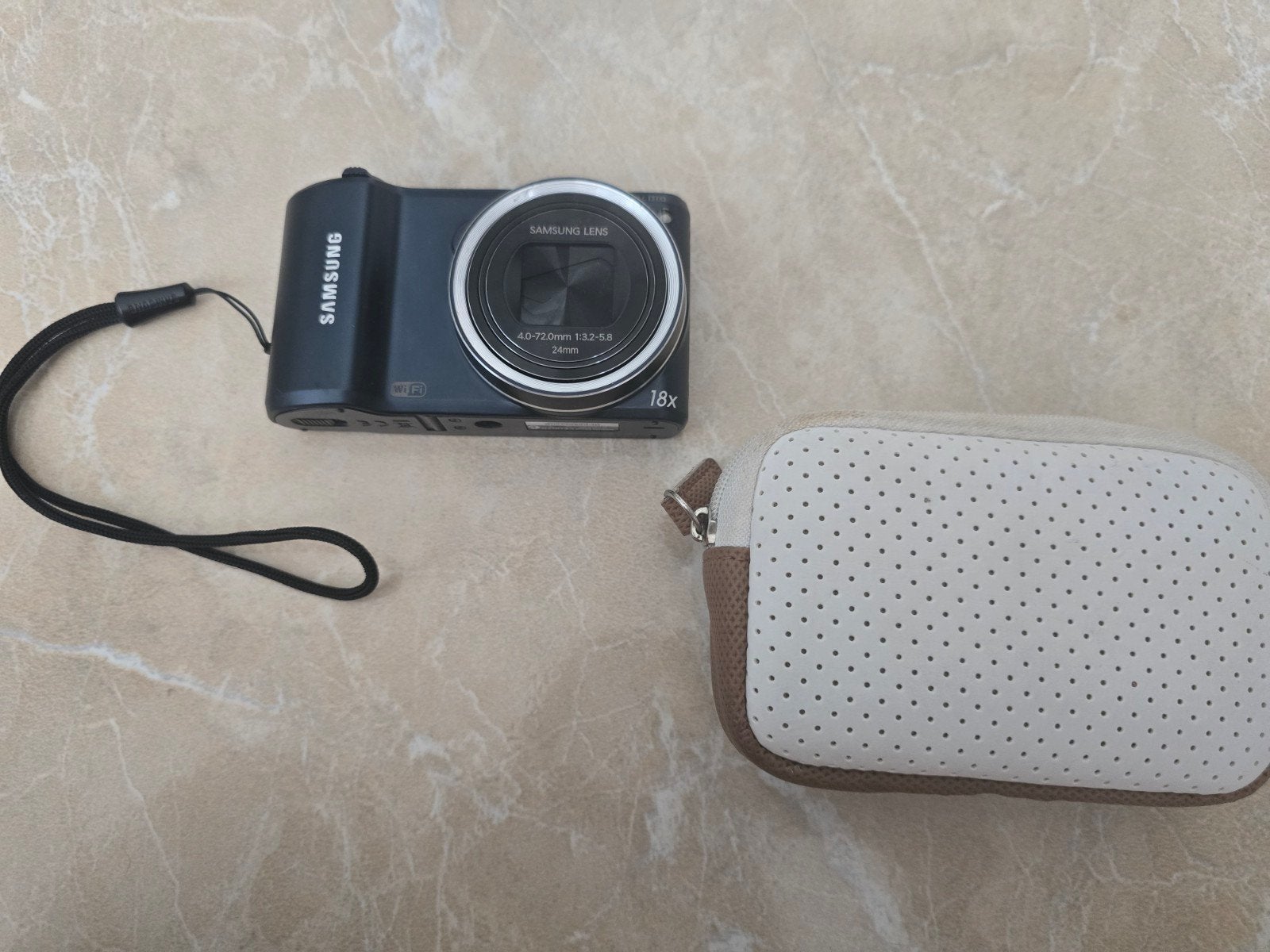 Nieuwe Samsung compactcamera met origineel mapje, Audio, Tv en Foto, Verzenden, Nieuw, Compactcamera, Cameratas