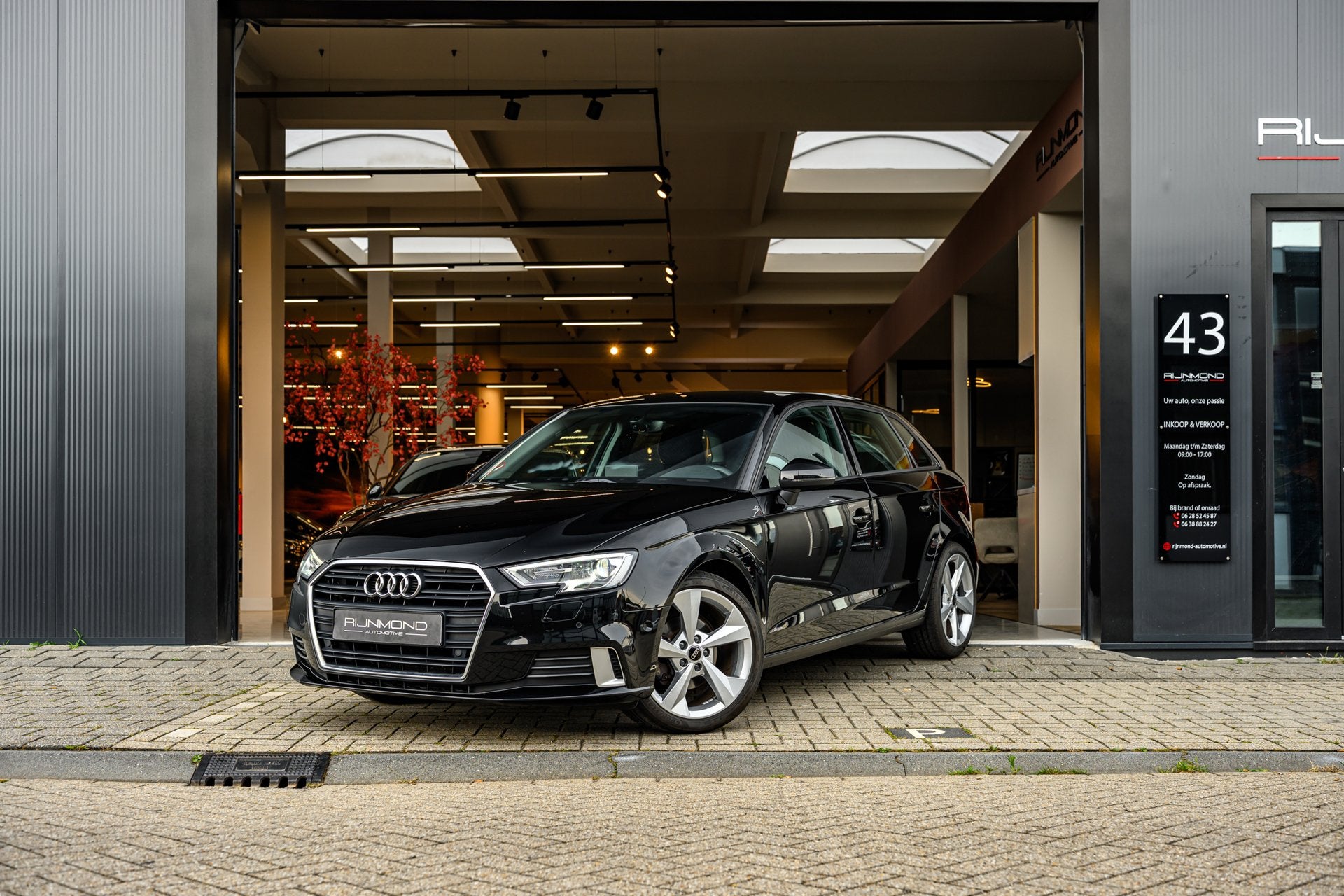 Audi A3 Sportback Audi A3 Sportback 35 TFSI 150PK S tronic |, Dealer onderhouden, Stof, Zwart, 4 cilinders