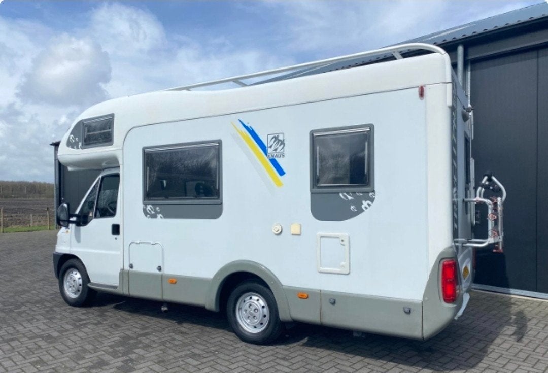 Knaus Traveller Alkoof Camper, Caravans en Kamperen, Campers, Alkoof, Ringverwarming, Fiat, Particulier