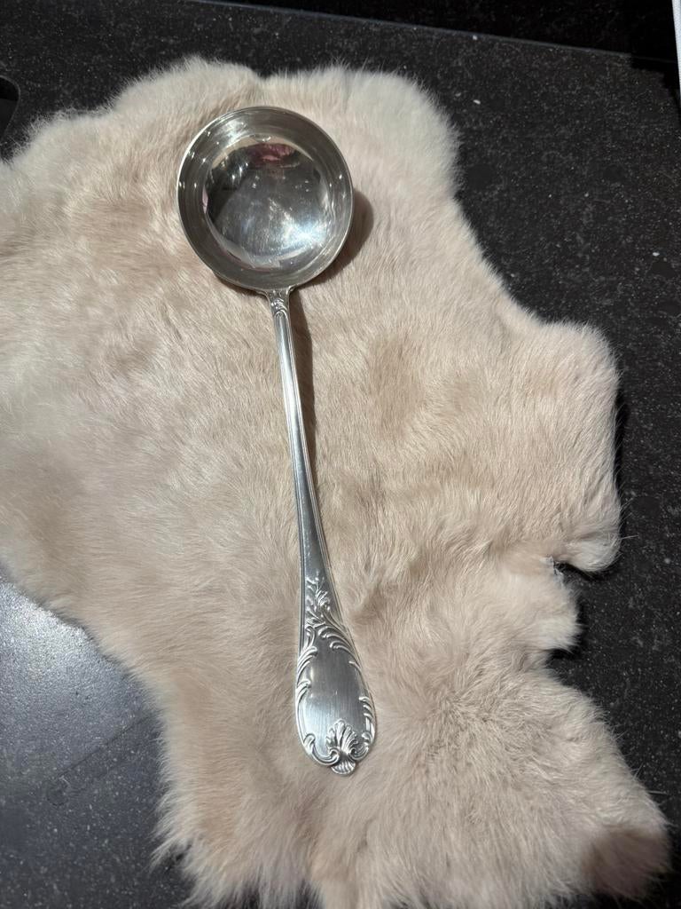 Christofle marly louche verzilverd izgst, Antiek en Kunst, Antiek | Goud en Zilver, Ophalen, Zilver