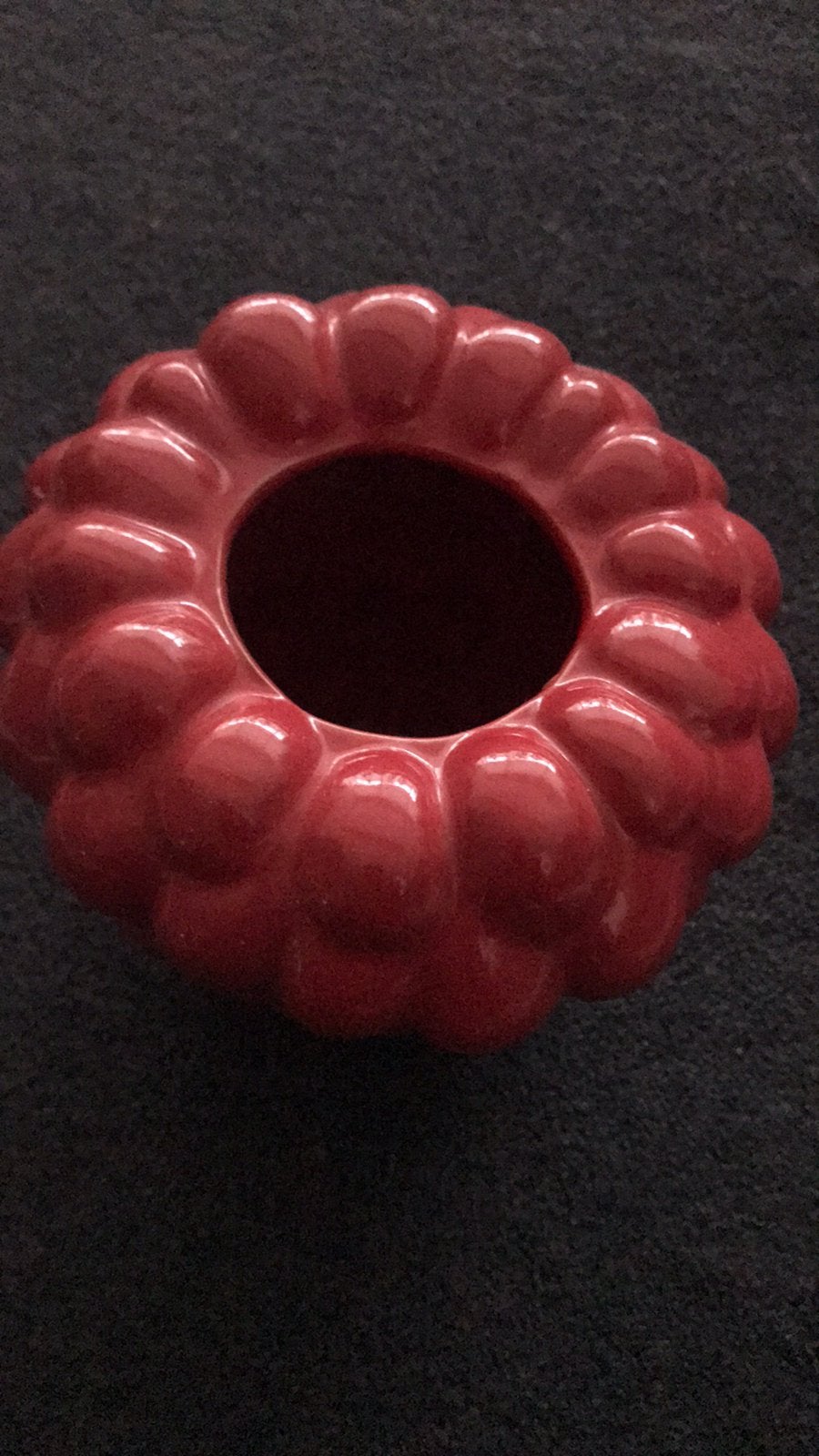 Vaas framboos - NIEUW, Ophalen of Verzenden, Zo goed als nieuw, Overige kleuren, Glas