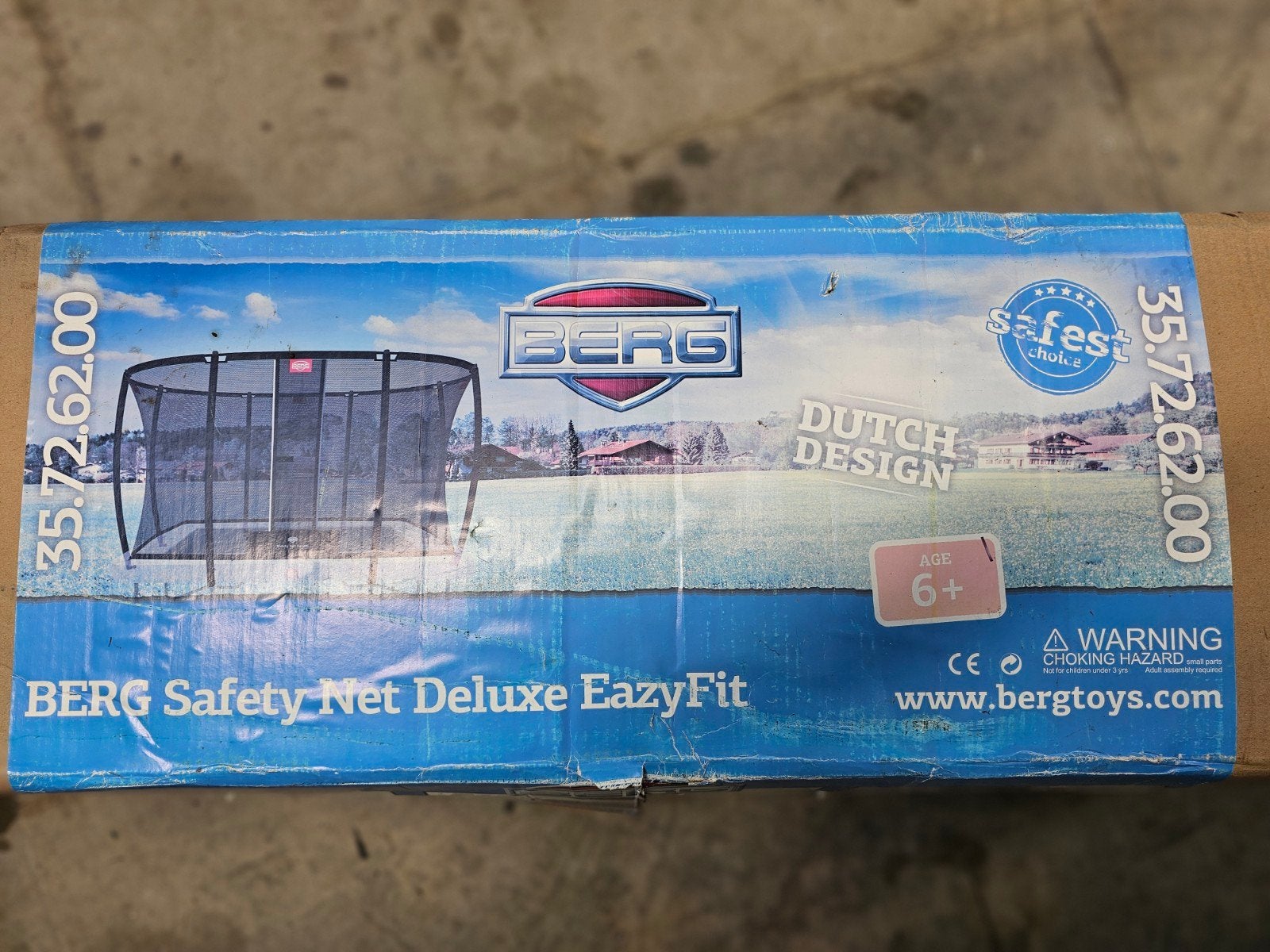 BERG Safety Net Deluxe EazyFit/Ultim Champion 330, Ophalen, Nieuw