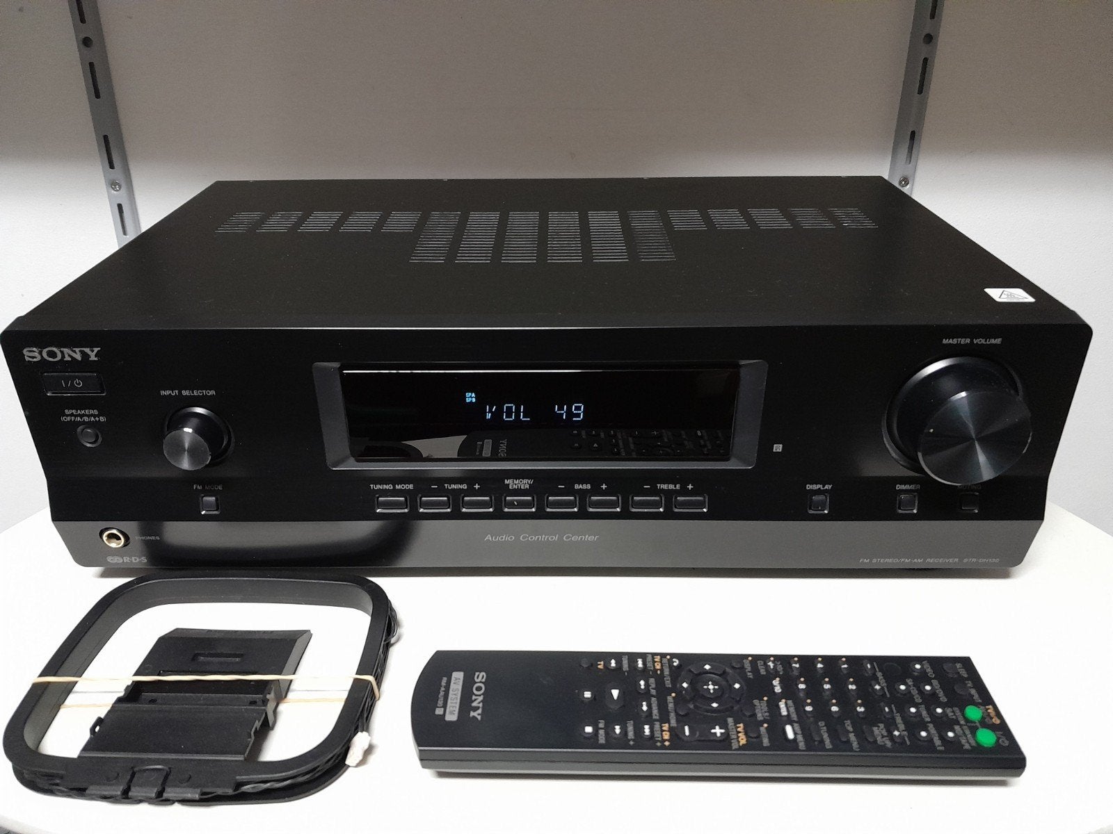 Sony STR-DH130 FM stereo receiver in zgst. met afstb.in zgst, Ophalen of Verzenden, Zo goed als nieuw, Stereo, Sony