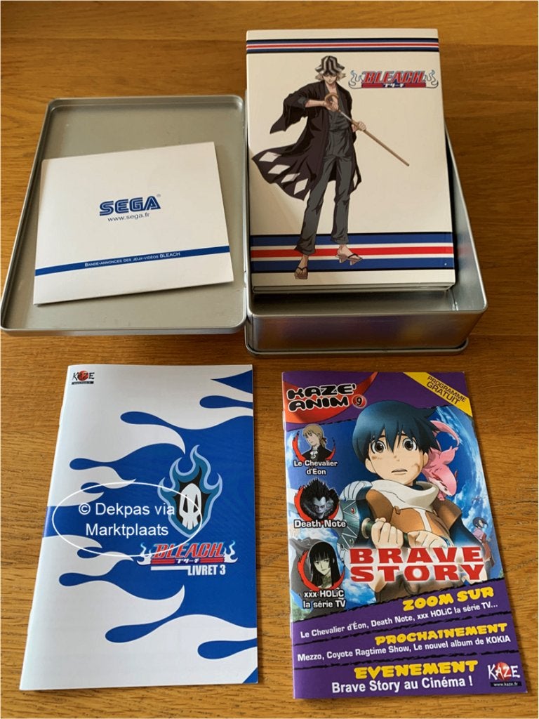 Dvd's Bleach - Box 3 - Tin Box - Limited Edition, Gebruikt, Anime (Japans), Nederlands, Ophalen of Verzenden