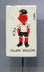 VARA Olleke Bolleke blik speldje 12x19 mm ( V_056a), Verzenden, Zo goed als nieuw, Merk, Speldje of Pin