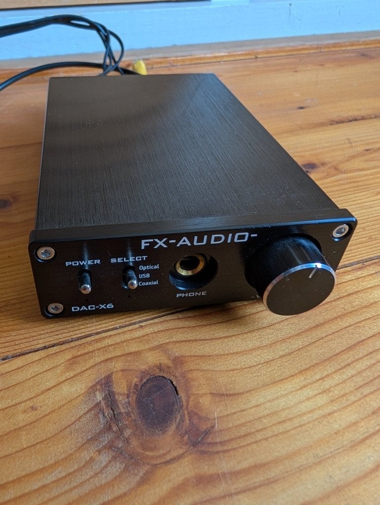 FX-Audio DAC-X6 DAC en koptelefoonversterker, Ophalen of Verzenden, Nieuw, Minder dan 60 watt, Overige merken