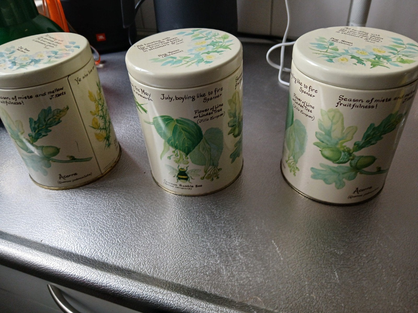 vintage  blikken, Ophalen of Verzenden, Zo goed als nieuw, Overige