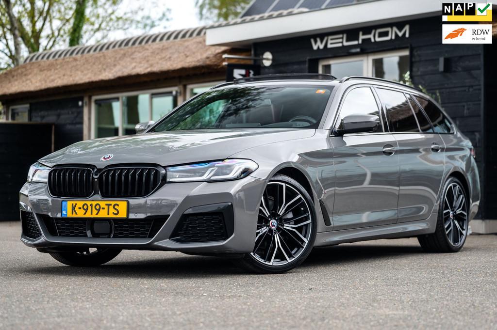 BMW 5-serie Touring 520d High Executive M-Pakket I Pano I Tr, Auto's, Automaat, Achterwielaandrijving, 1995 cc, Euro 6