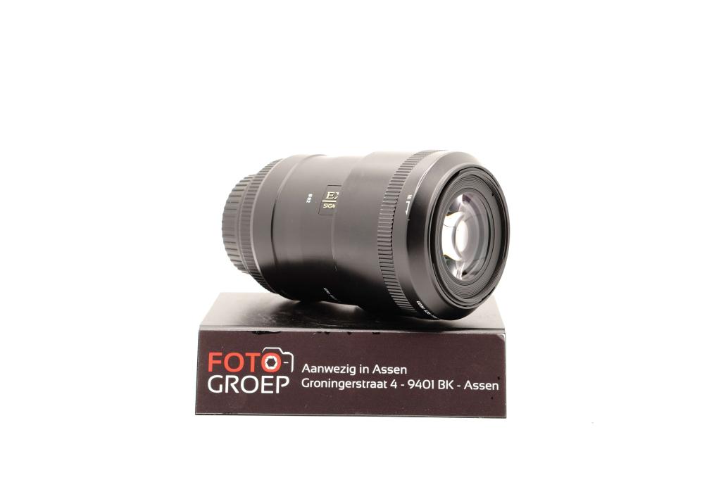 Sigma 105mm F/2.8 EX DG Macro Canon €335 (occasion - Assen), Foto-Groep, Luttekepoortstraat 26 3841 AX Harderwijk, Ophalen of Verzenden