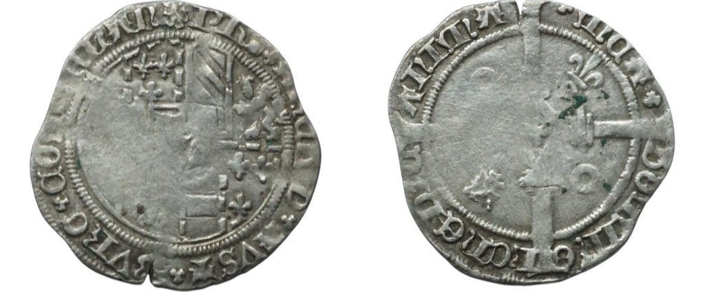 Groot 1482 tot 1506, Vlaanderen, Filips de Schone, Ophalen of Verzenden, België, Losse munt, Zilver