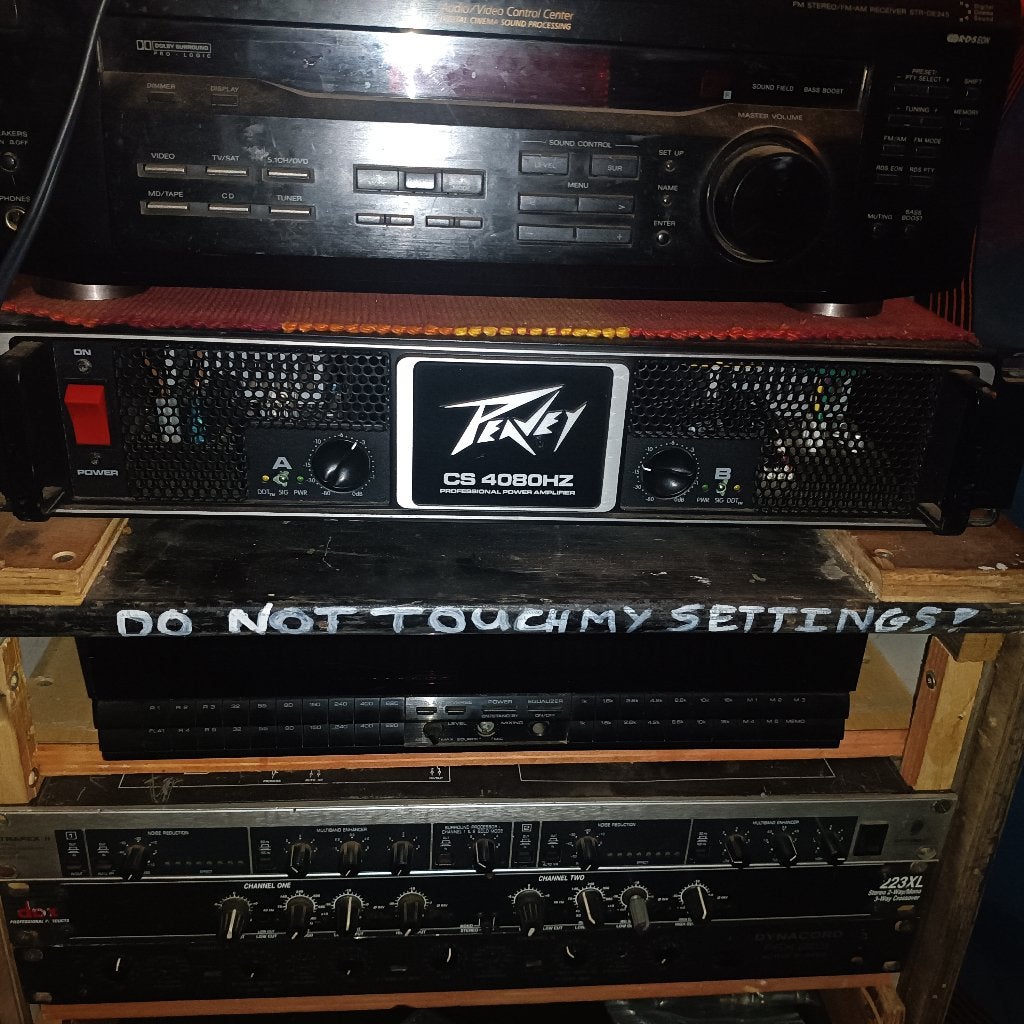 peavey cs4080, Muziek en Instrumenten, Versterkers | Keyboard, Monitor en PA, Ophalen of Verzenden, Gebruikt, 1000 watt of meer