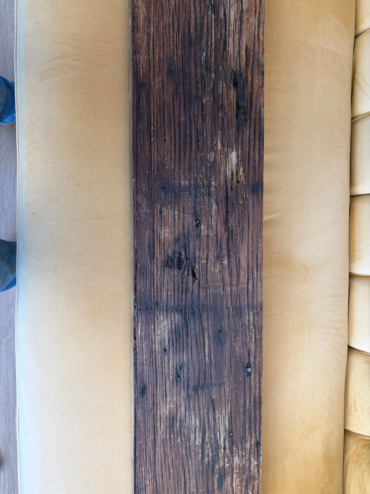 Oude houten eiken planken- Rustiek en robuust, Doe-het-zelf en Verbouw, Hout en Planken, Gebruikt, Ophalen of Verzenden, 50 mm of meer