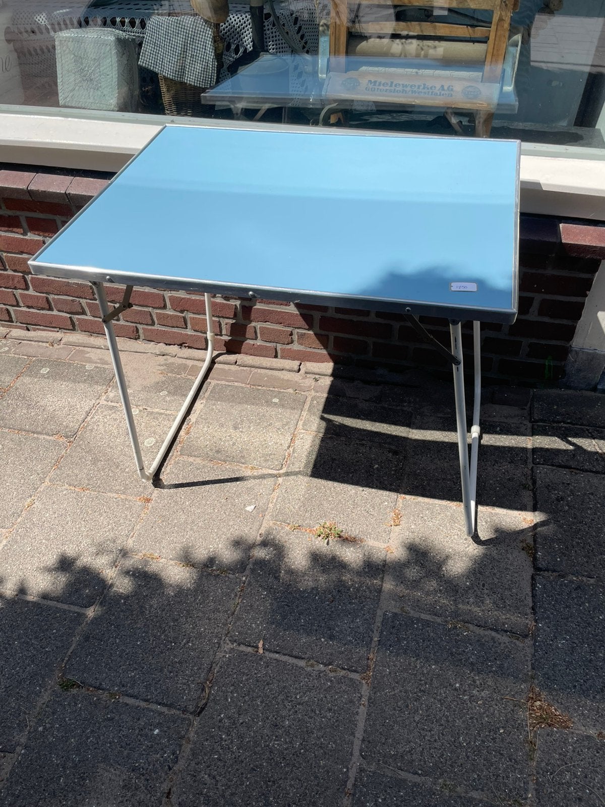 Groot kampeertafeltje, Ophalen, Gebruikt, Campingtafel