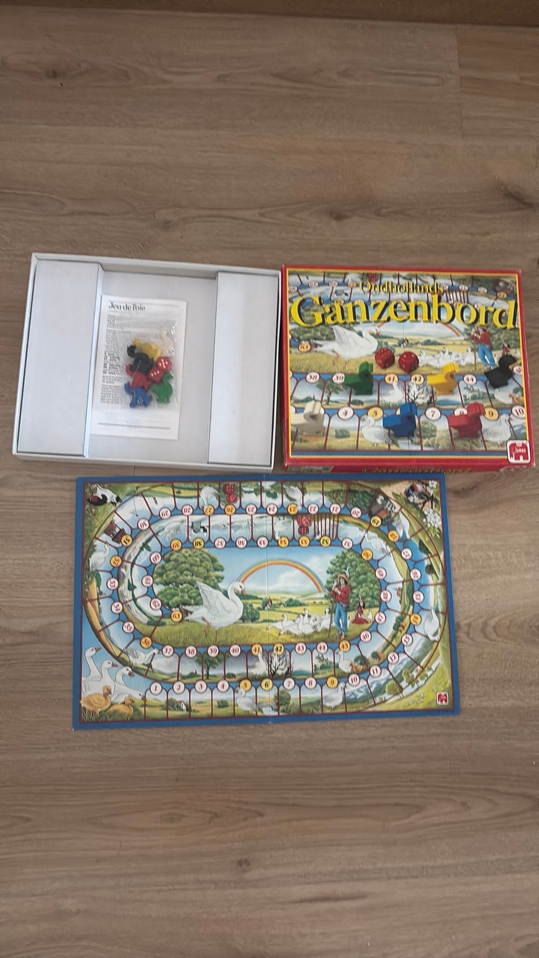 Oudhollandse Ganzenbord, Vijf spelers of meer, Ophalen of Verzenden, Zo goed als nieuw