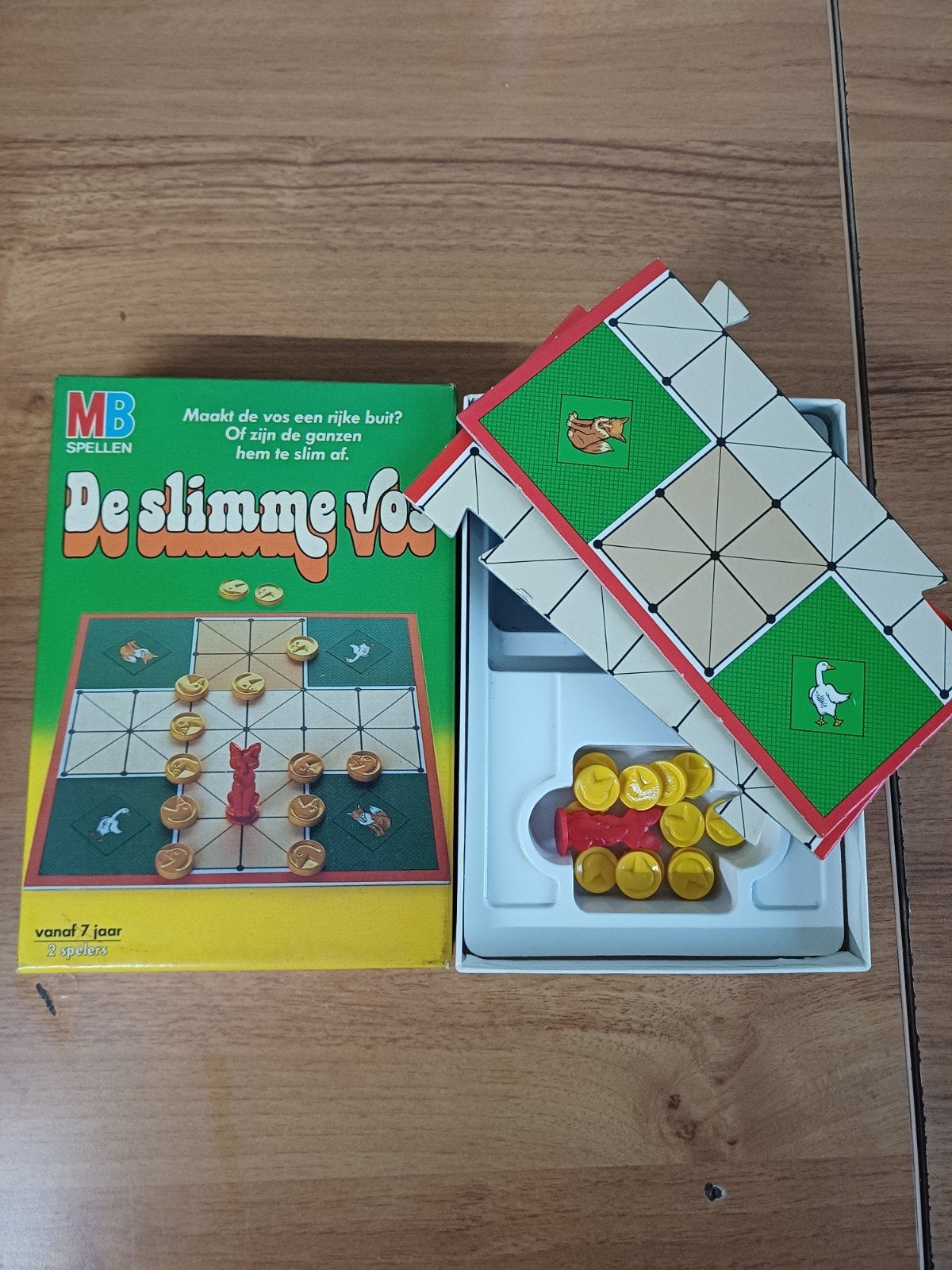 MB De slimme vos spelletje, Een of twee spelers, Ophalen of Verzenden, MB Spellen
