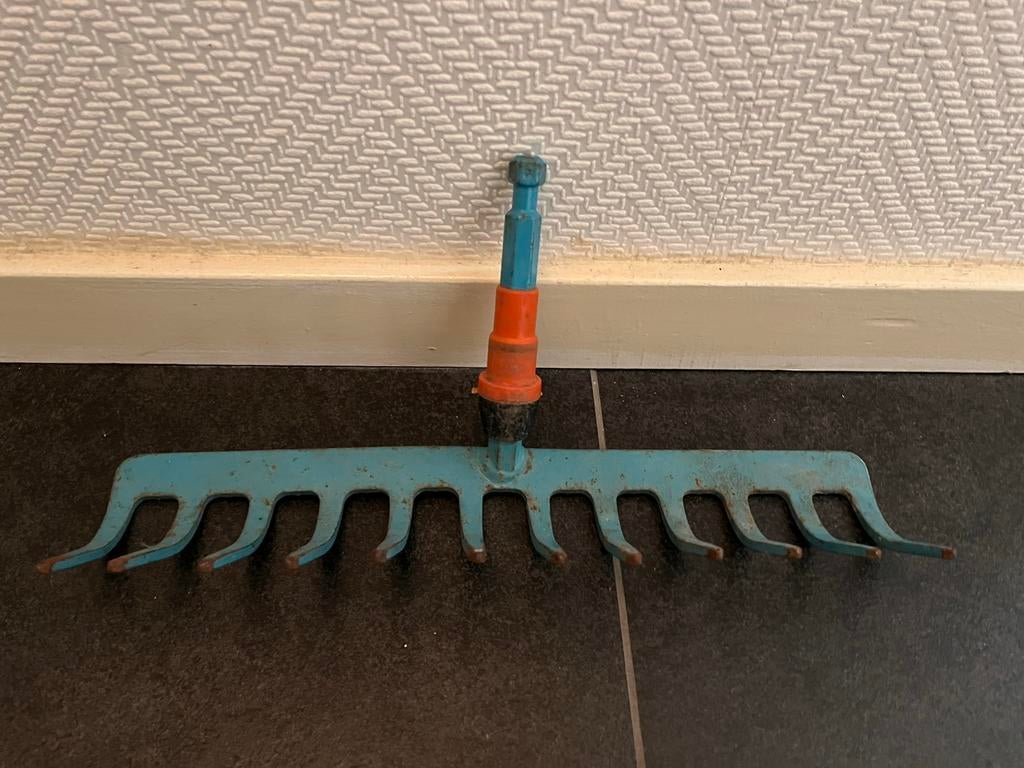 Gardena hark combisystem, Ophalen of Verzenden, Gebruikt, Hark