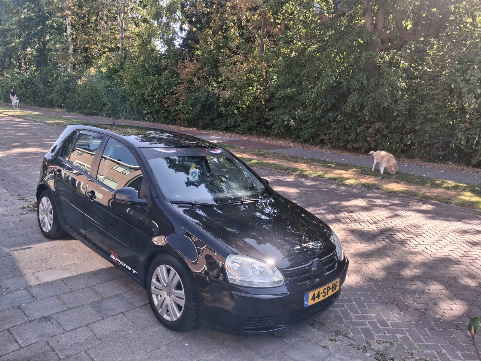 Volkswagen Golf MK5 1.6 16V Zwart, Ophalen, Gebruikt, Volkswagen