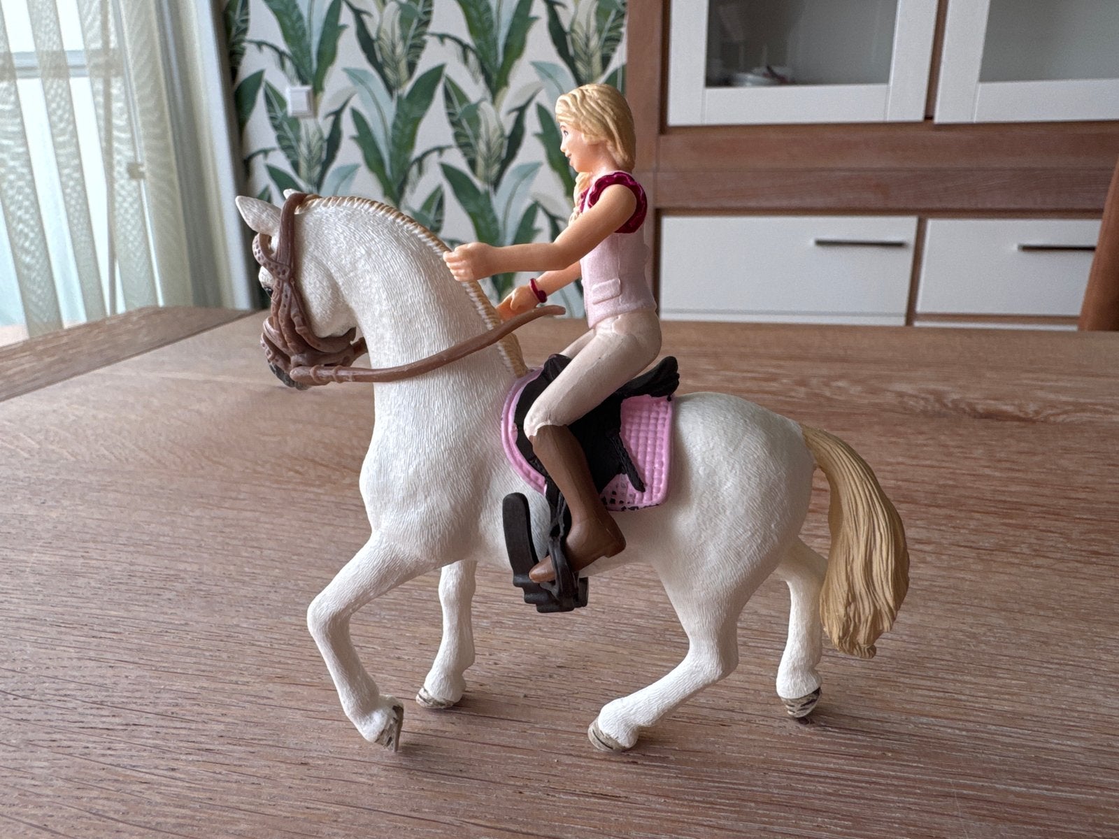 Schleich paard met ruiter Sofia en Blossom, Ophalen of Verzenden, Zo goed als nieuw, Jongen of Meisje