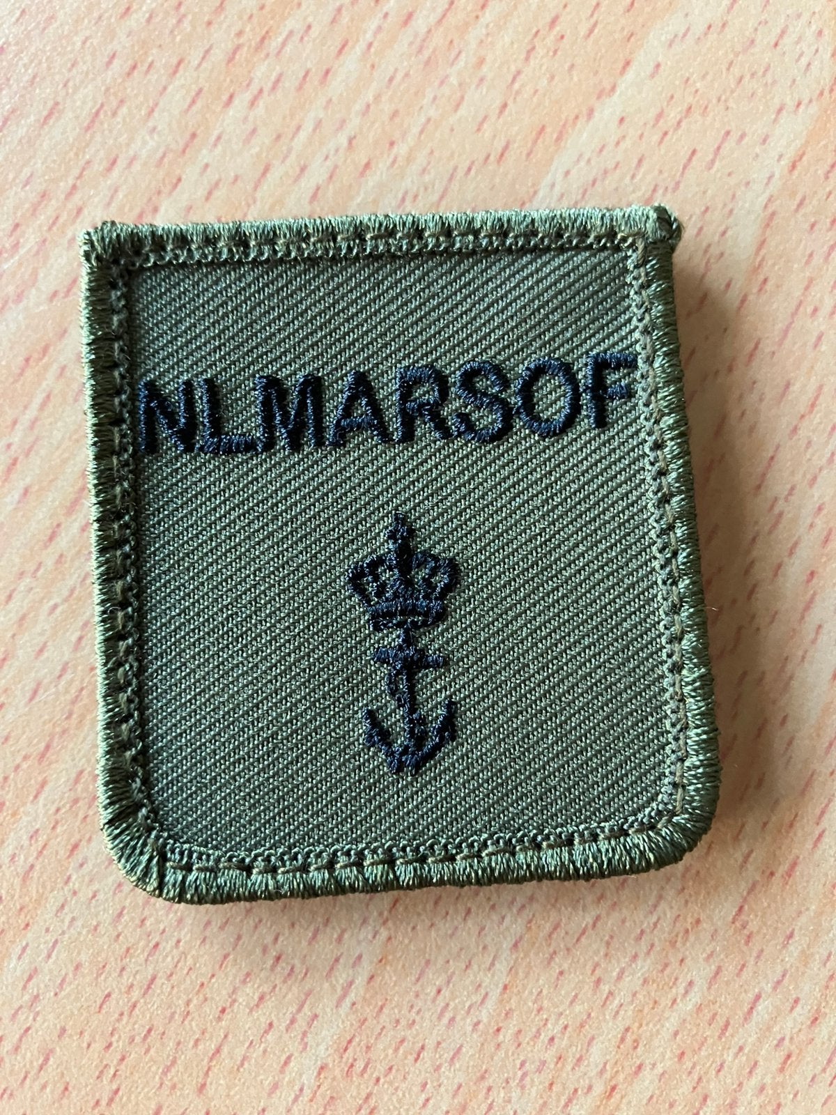 Patch, NLMARSOF, Korps Mariniers, SF, KCT, Marine, Ophalen of Verzenden, Marine, Nederland, Embleem of Badge