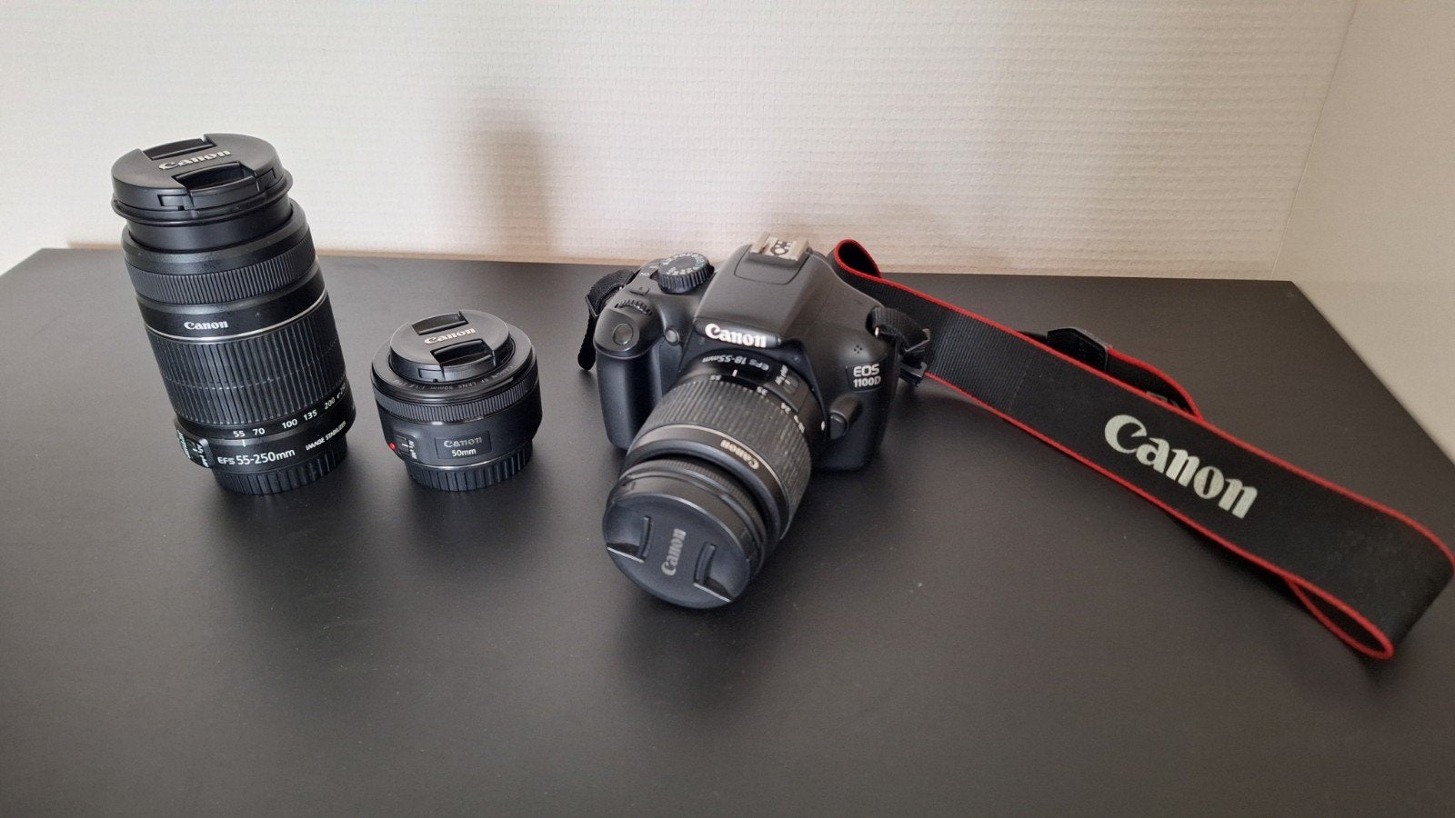 Canon EOS 1100D met extra lenzen incl. tas, Ophalen, Spiegelreflex, Canon, Zo goed als nieuw